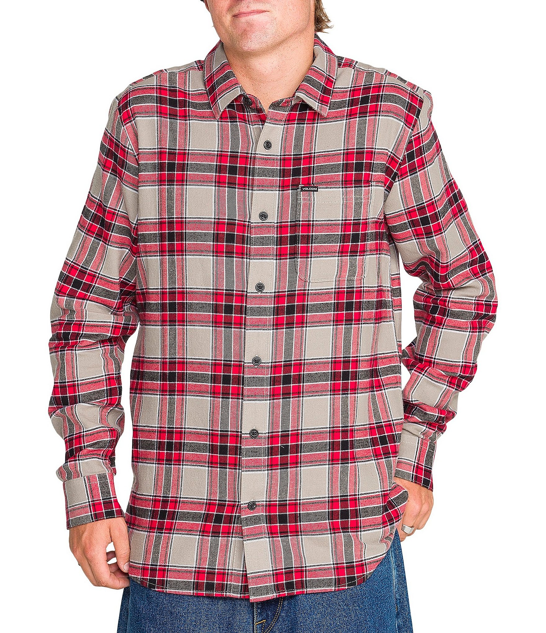 Volcom Caden Plaid Flannel Shirt