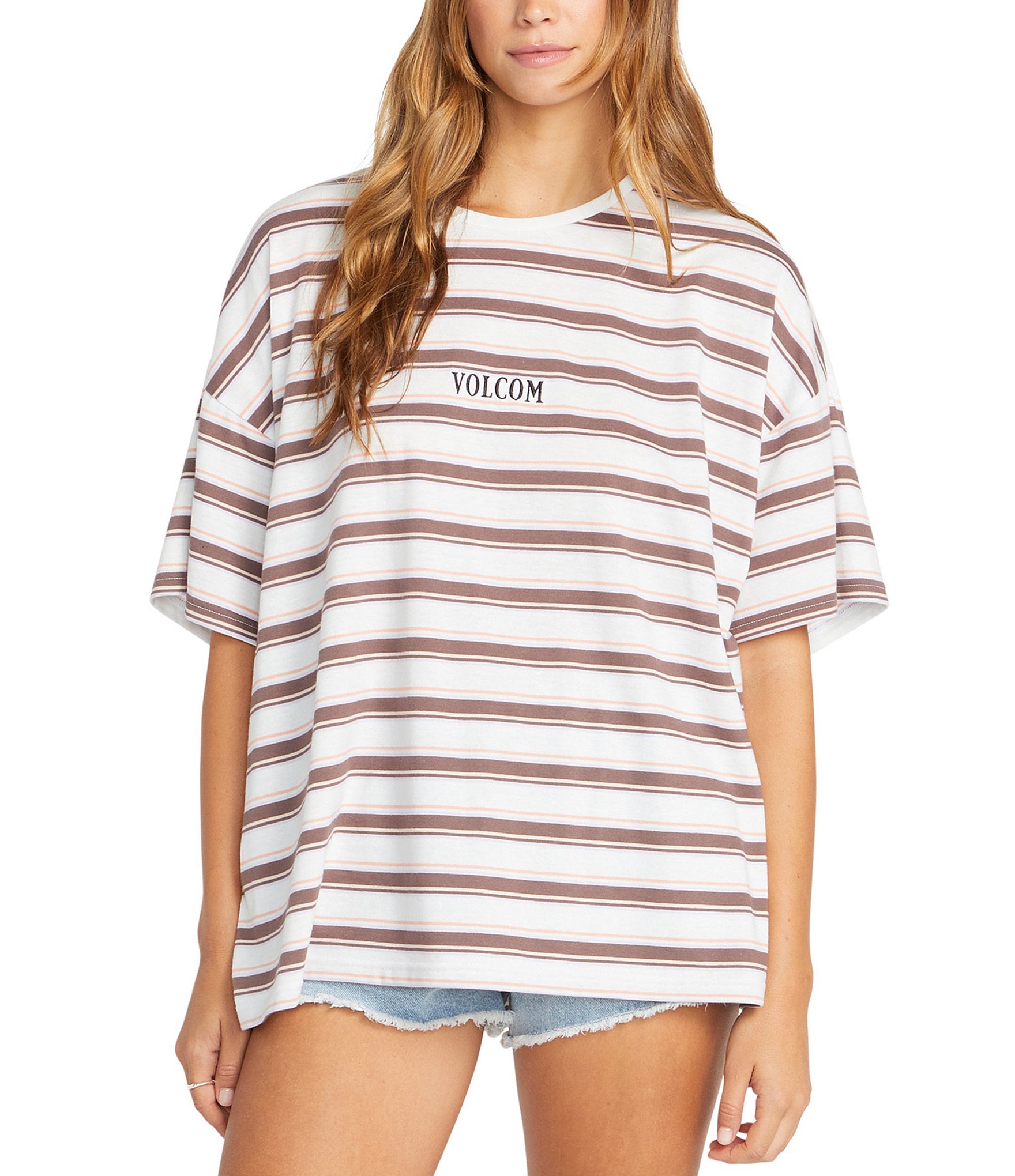 stripes: Juniors\' Tops | Dillard\'s | V-Shirts