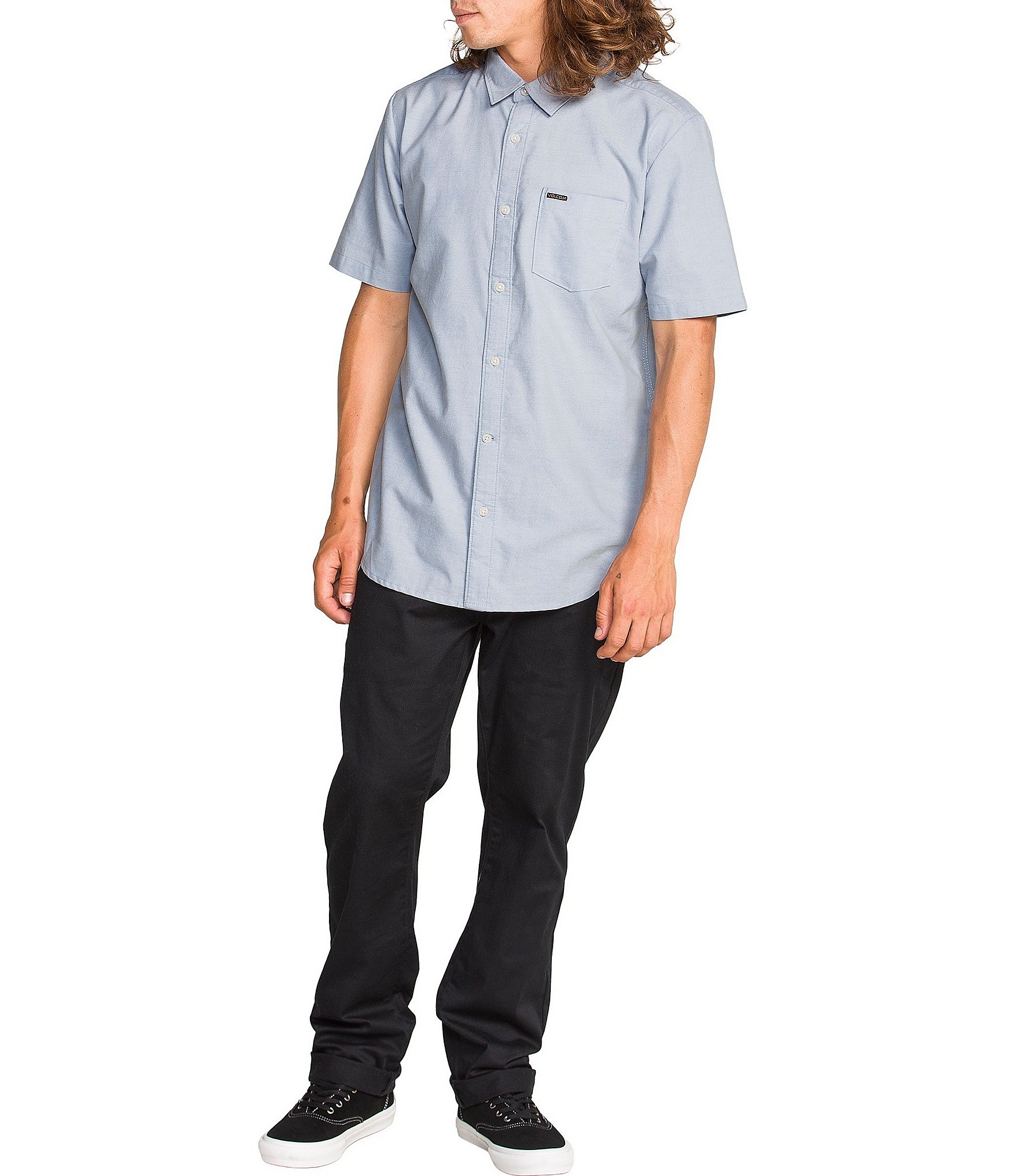 Volcom Everett Oxford II Short Sleeve Woven Shirt