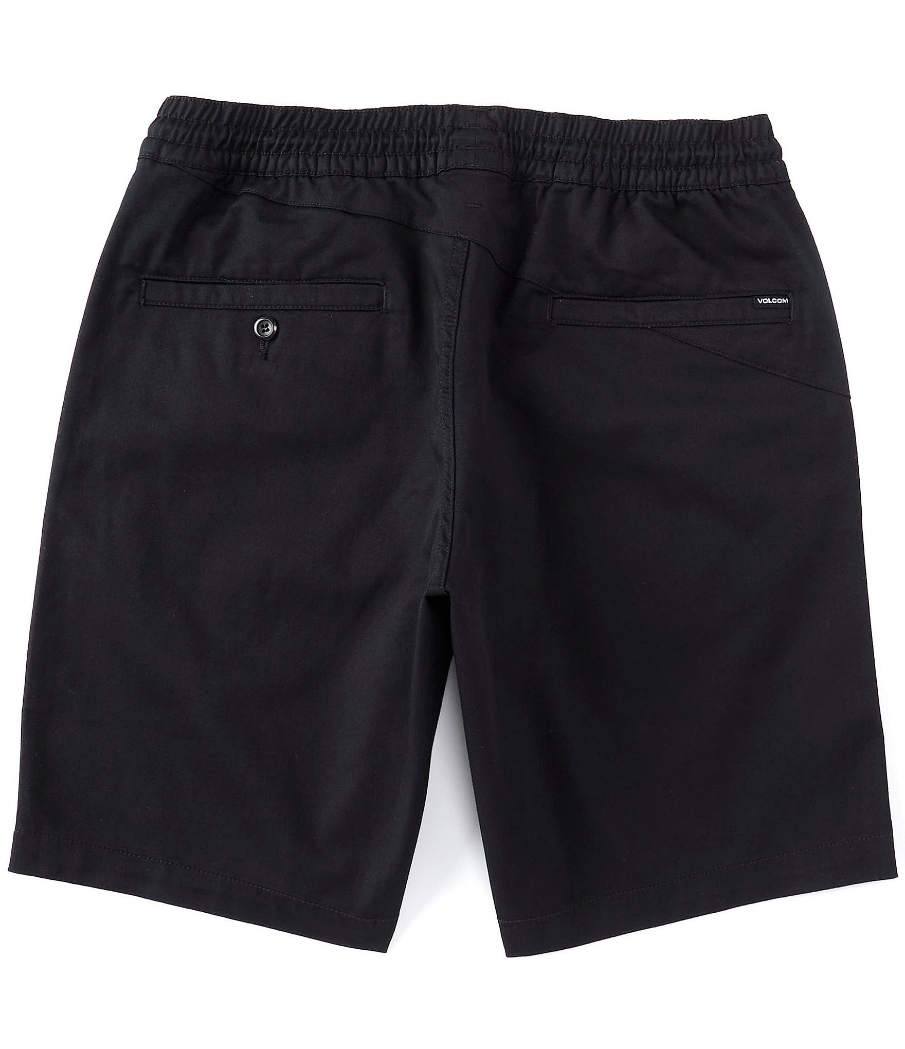 Volcom Frickin Elastic Waist 19#double; Outseam Shorts