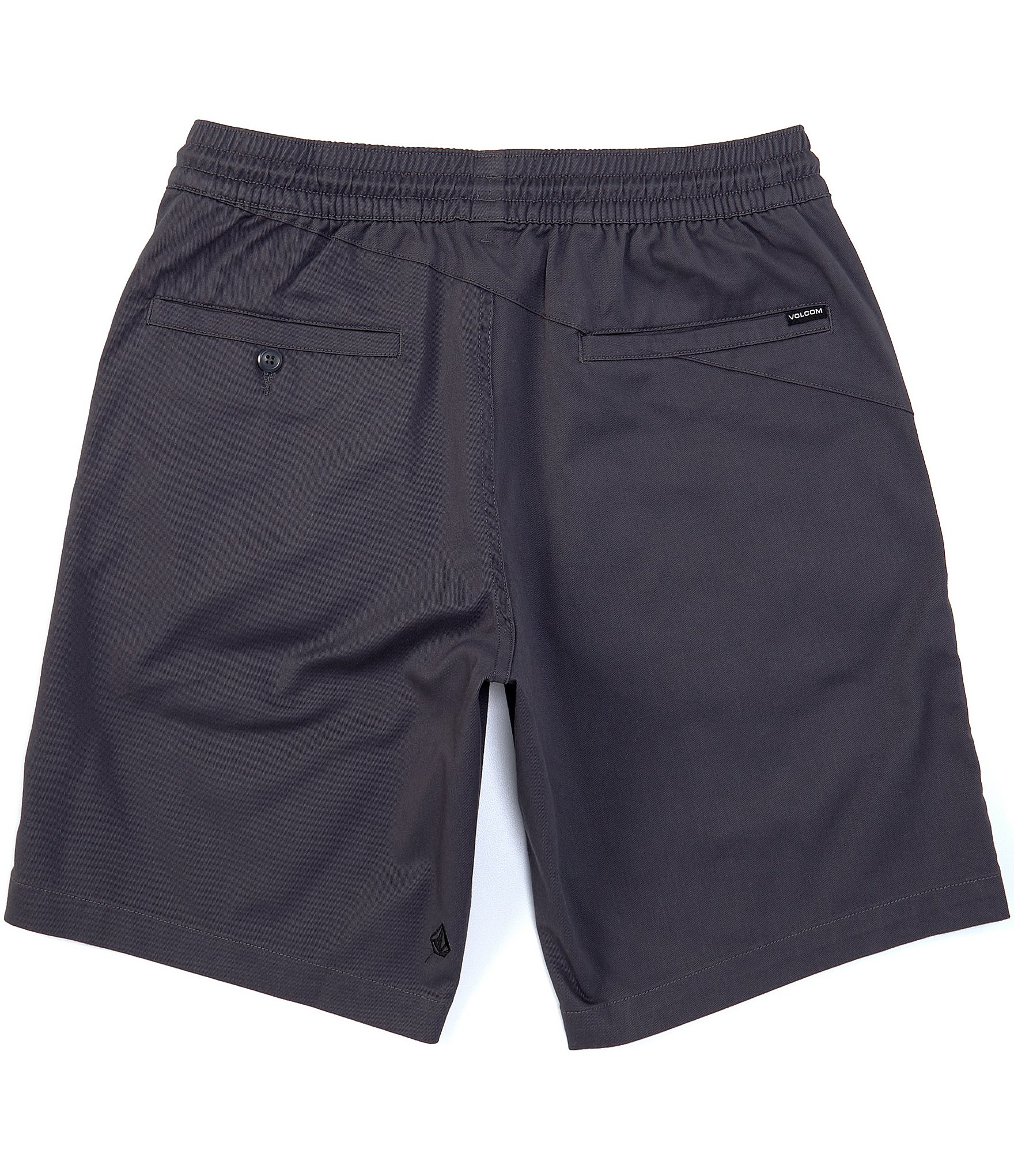 Volcom Frickin Elastic Waist 19#double; Outseam Shorts