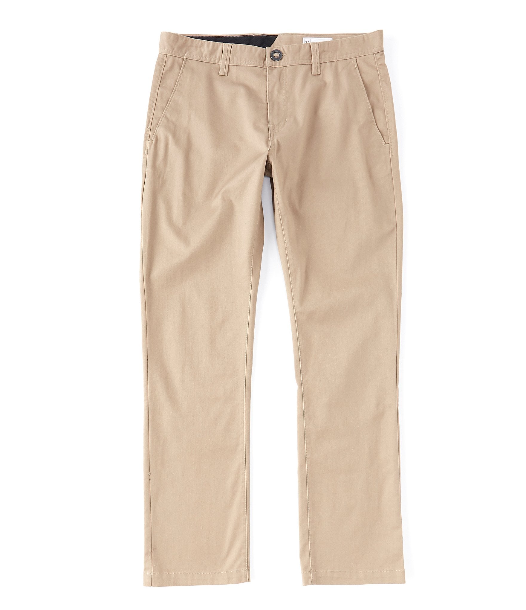 Volcom Frickin Modern Stretch Flat-Front Pants | Dillard's