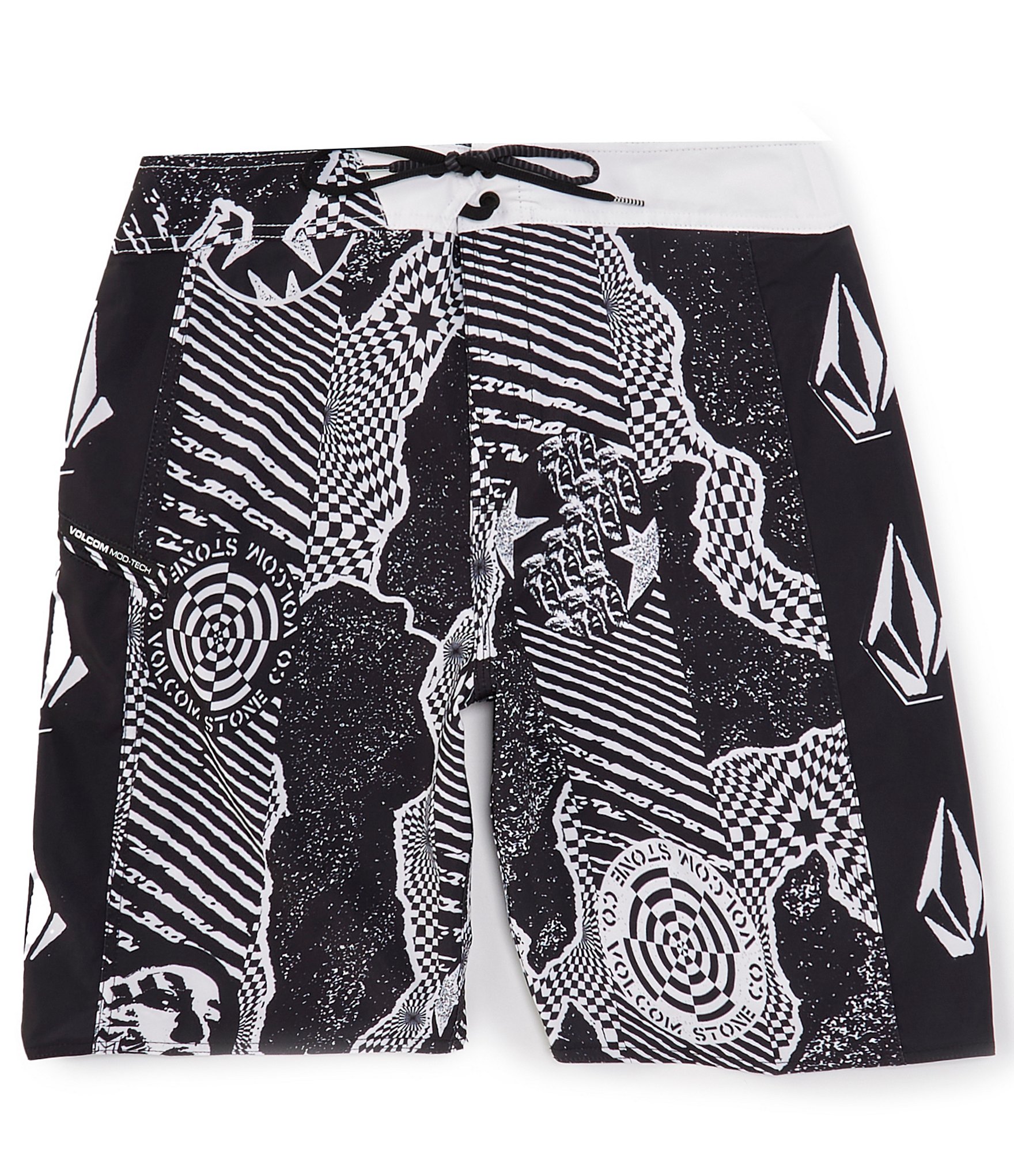 Volcom Lido Iconic Mod 19#double; Outseam Board Shorts