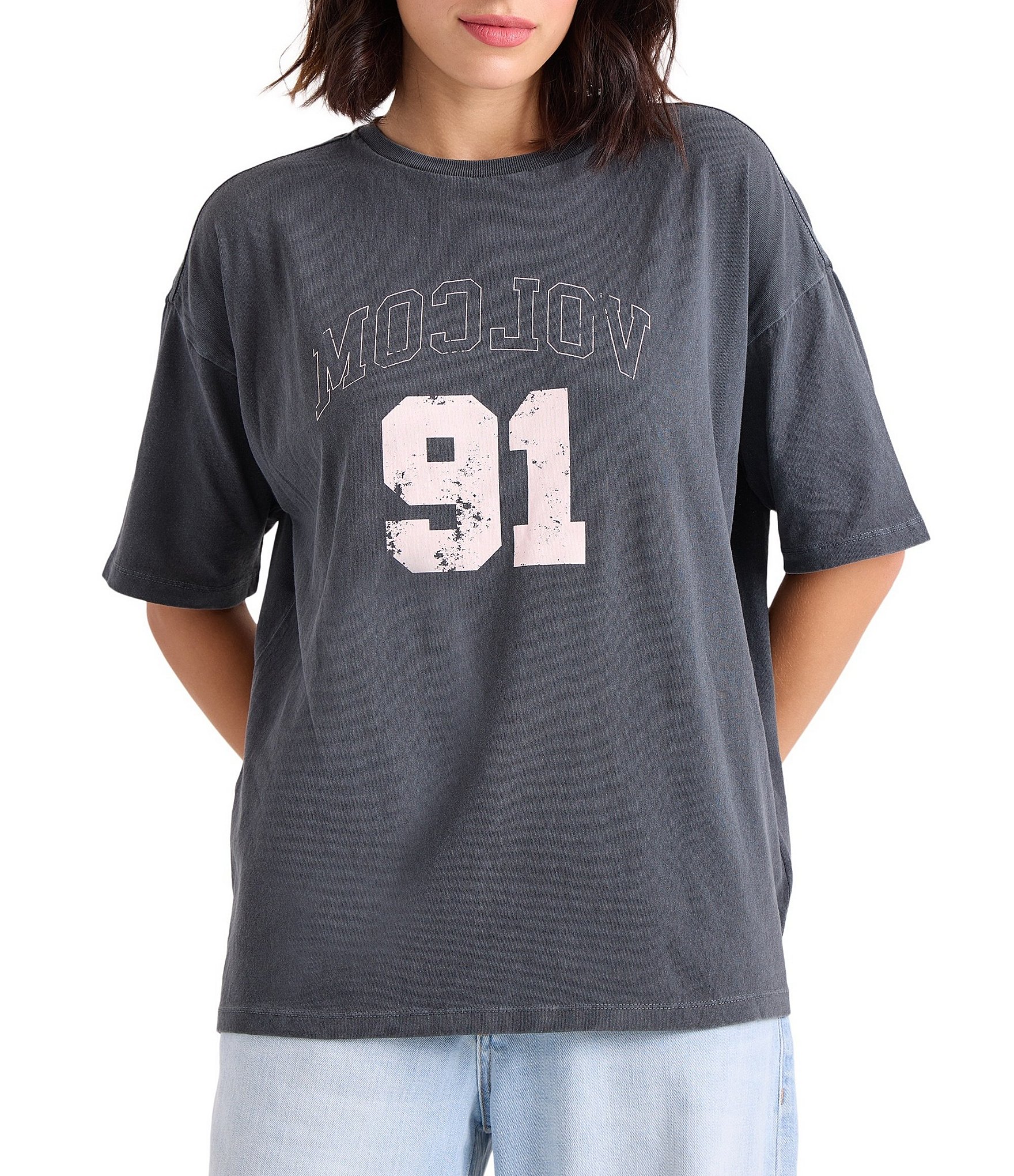 Volcom Line Up Base Short Sleeve Oversized T-Shirt