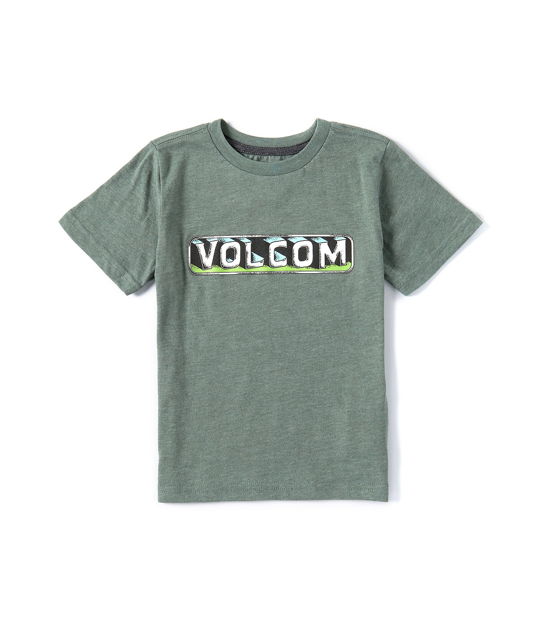 Volcom Little Boys 2T-7 Short Sleeve Grass Pass T-Shirt | Dillard's