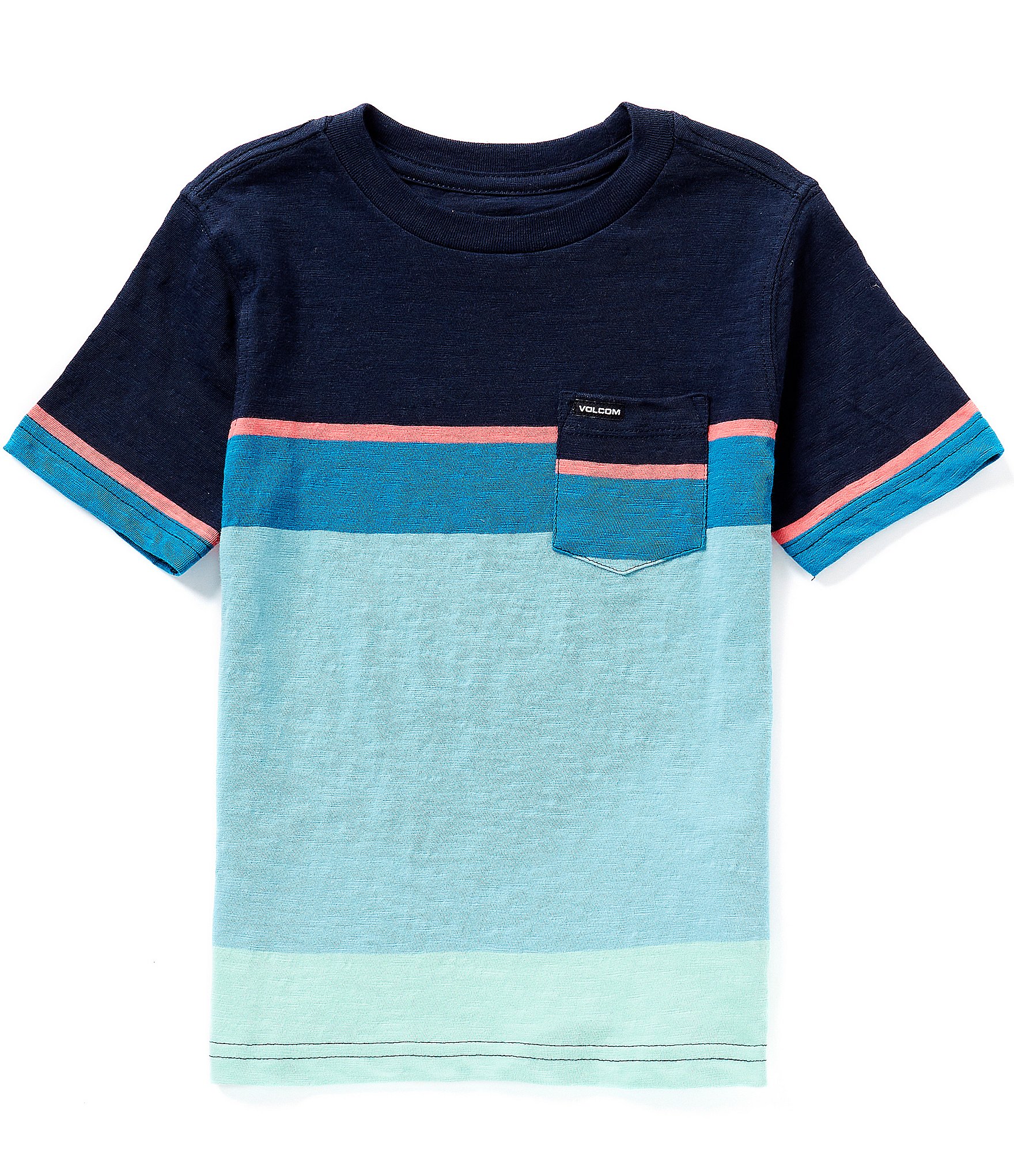 Volcom Little Boys 2T-7 Short Sleeve Stone Blocker Crew T-Shirt | Dillard's