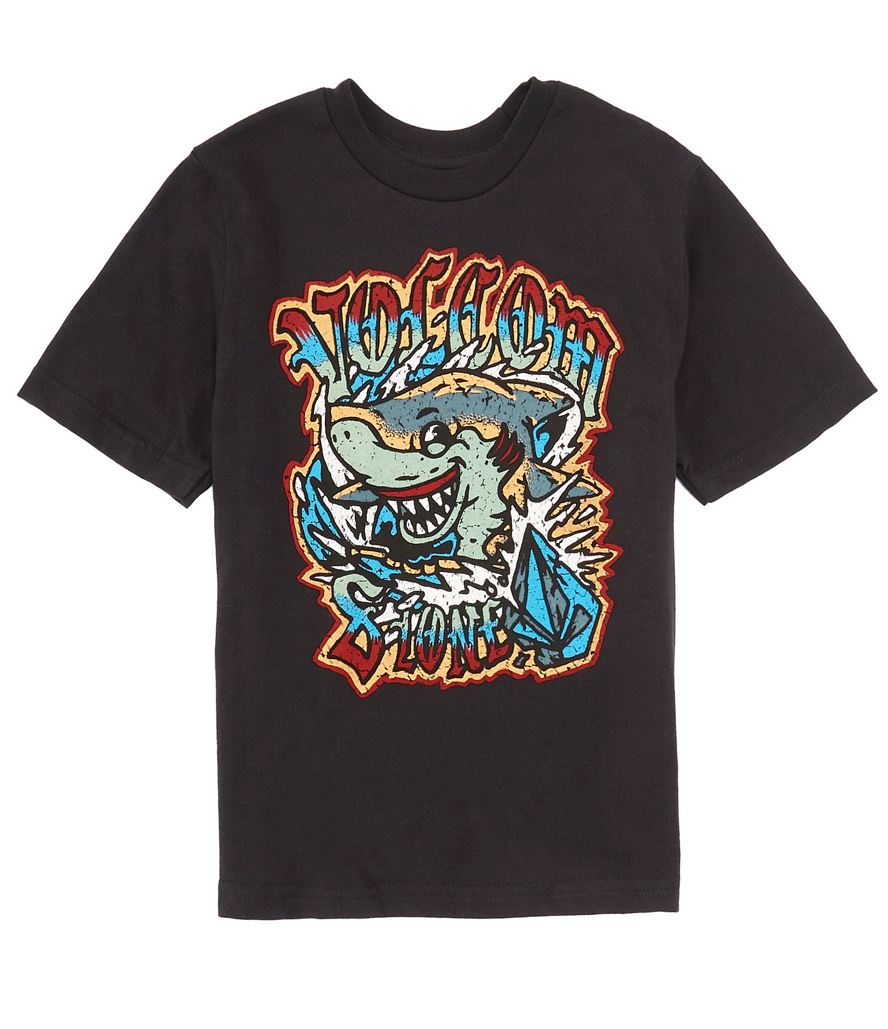 Boys Short Sleeve Tiger Graphic Tee