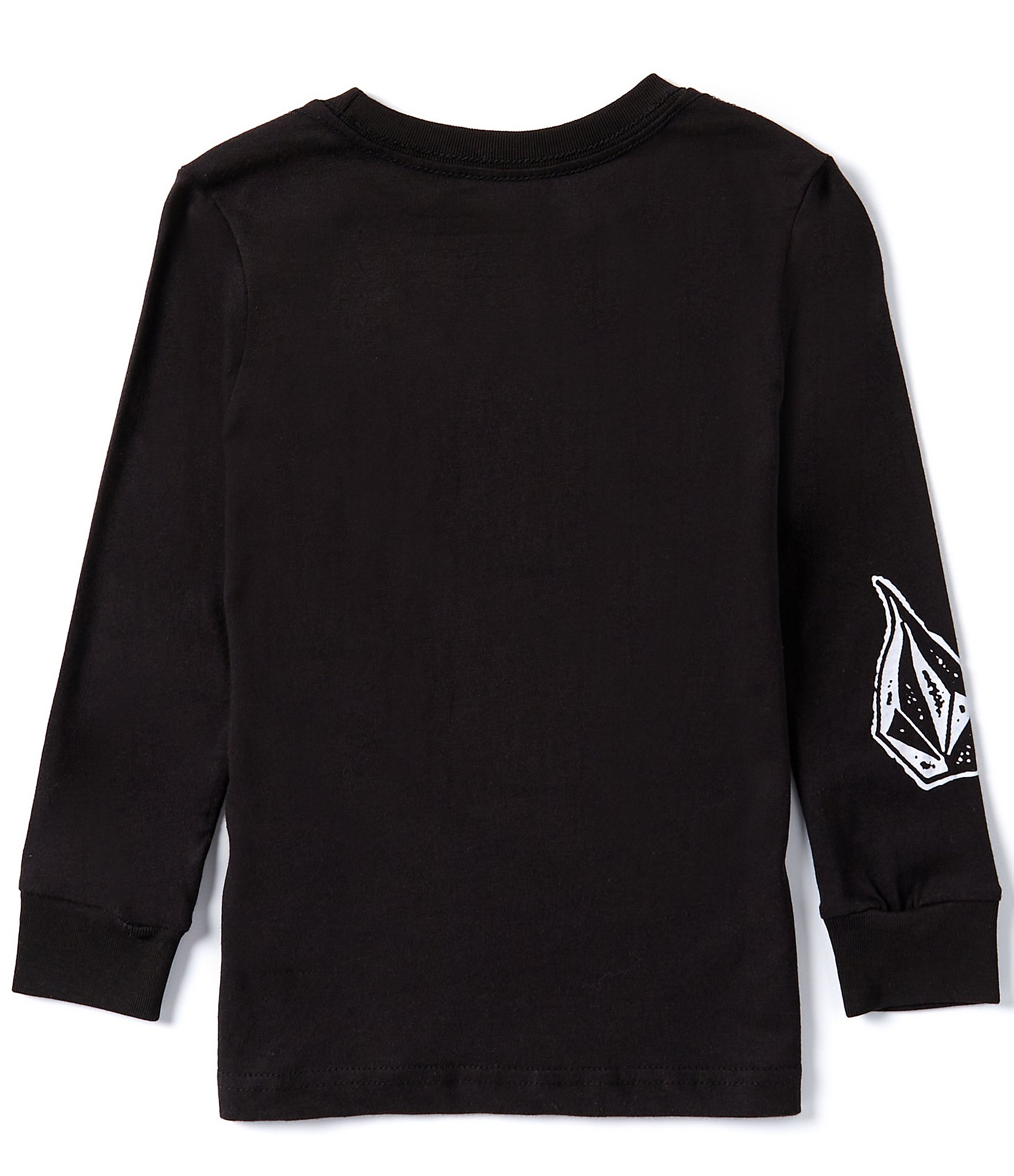 Volcom Little Boys 4-7 Long Sleeve Graphic Contort Pullover T-Shirt