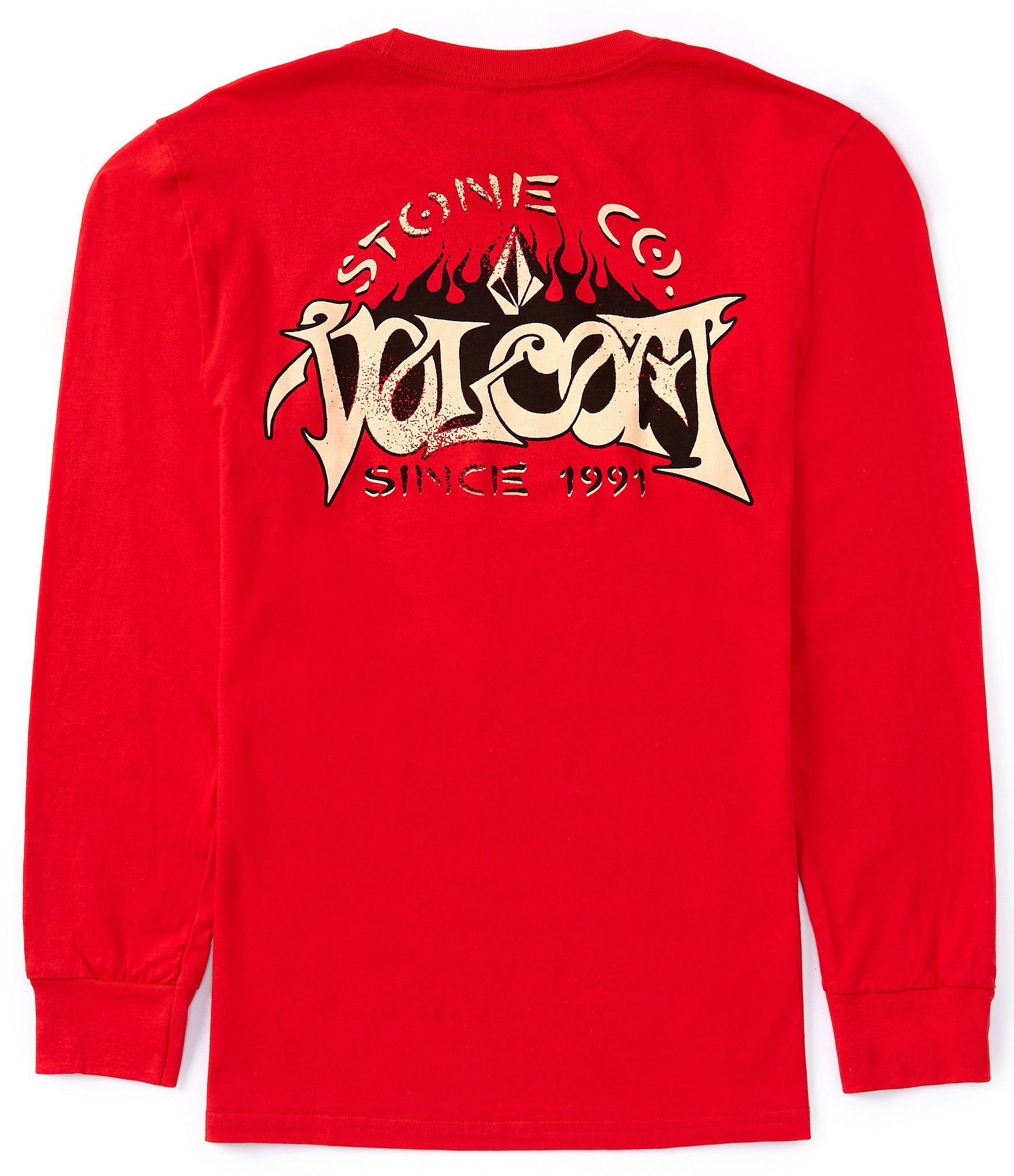 Volcom Long Sleeve Sizzle Peek Graphic T-Shirt | Dillard's