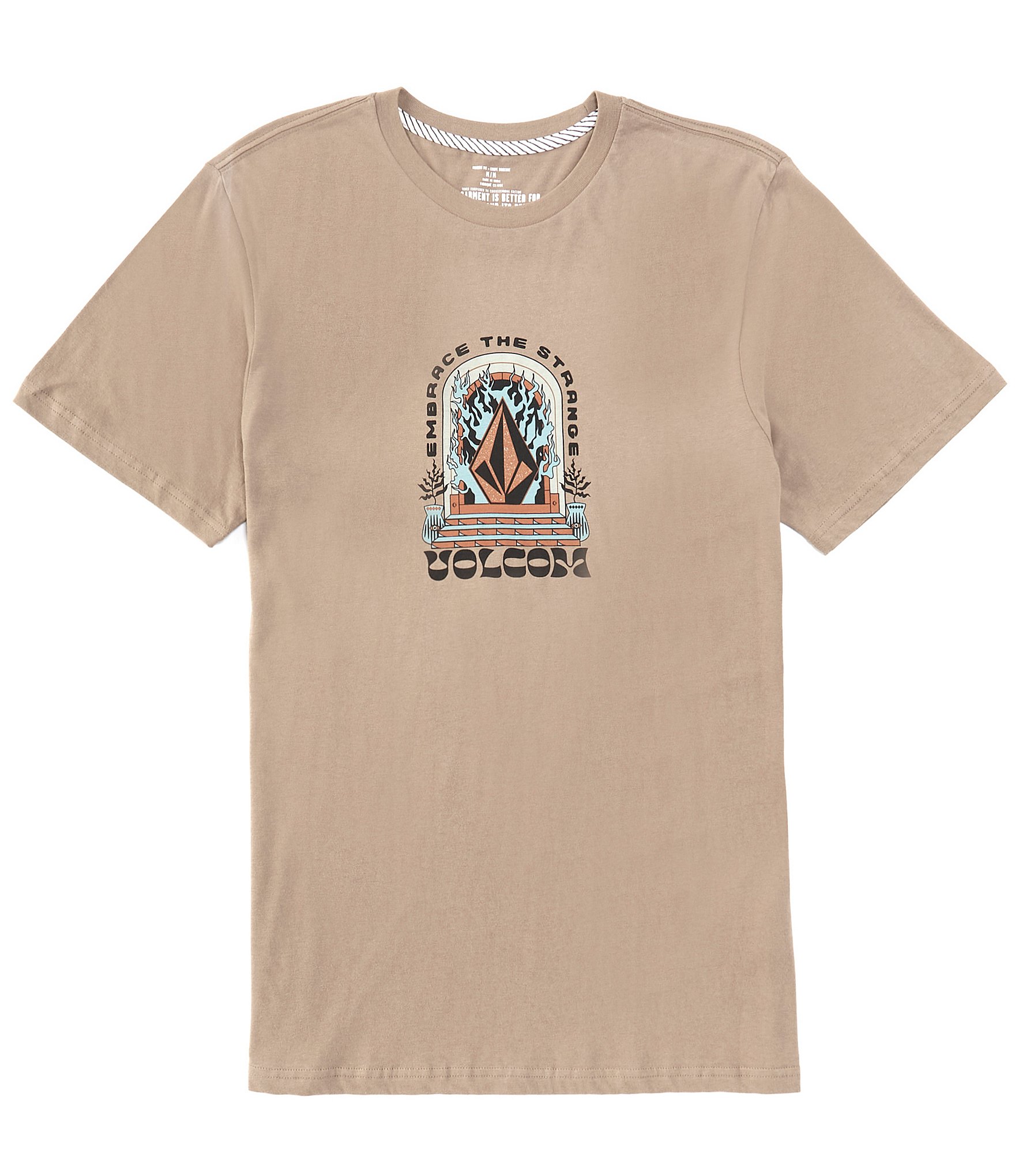 Volcom Short Sleeve Sacred Stone Graphic T Shirt S