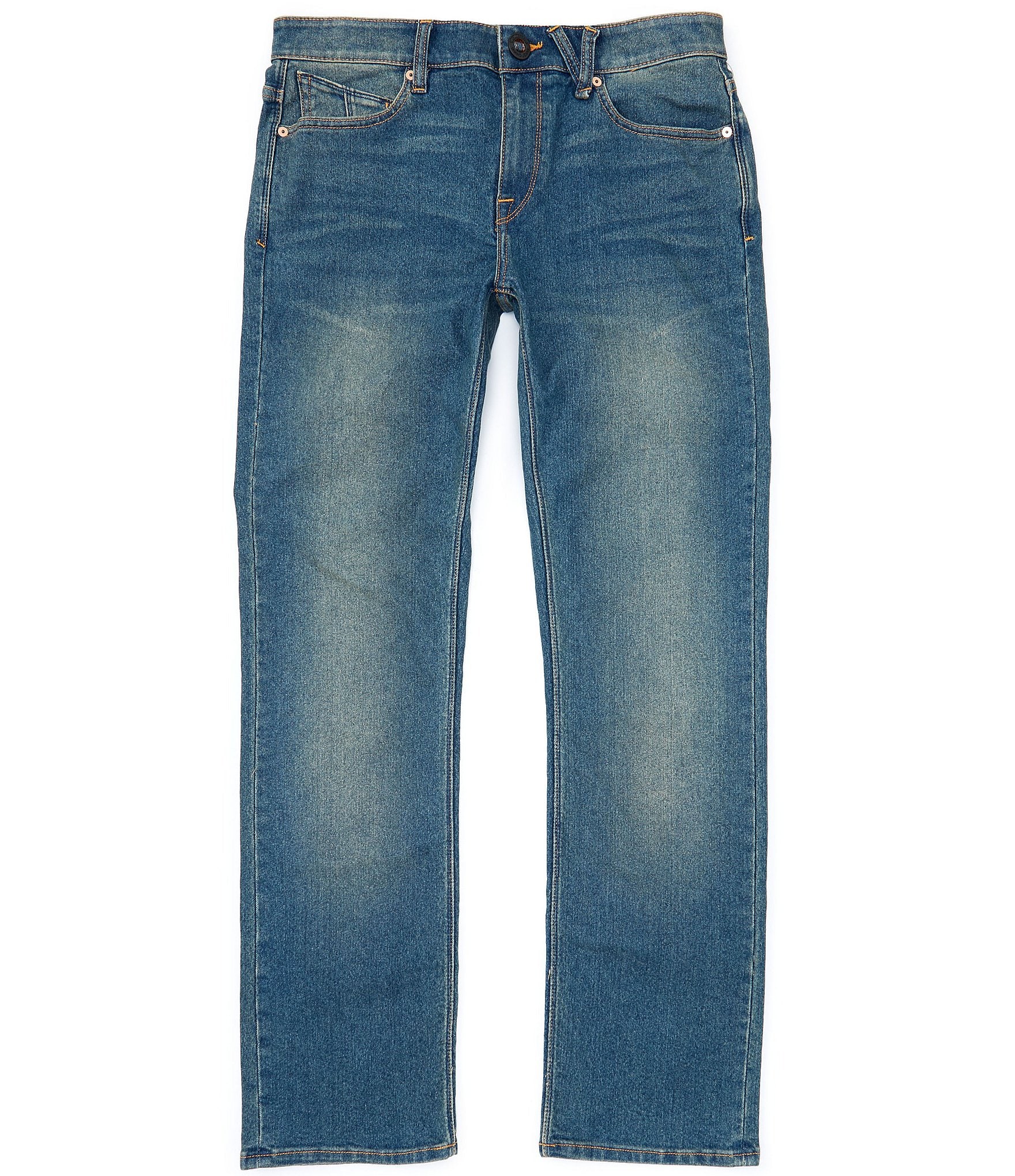 Volcom Solver Denim Modern-Fit Straight-Leg Jeans | Dillard's