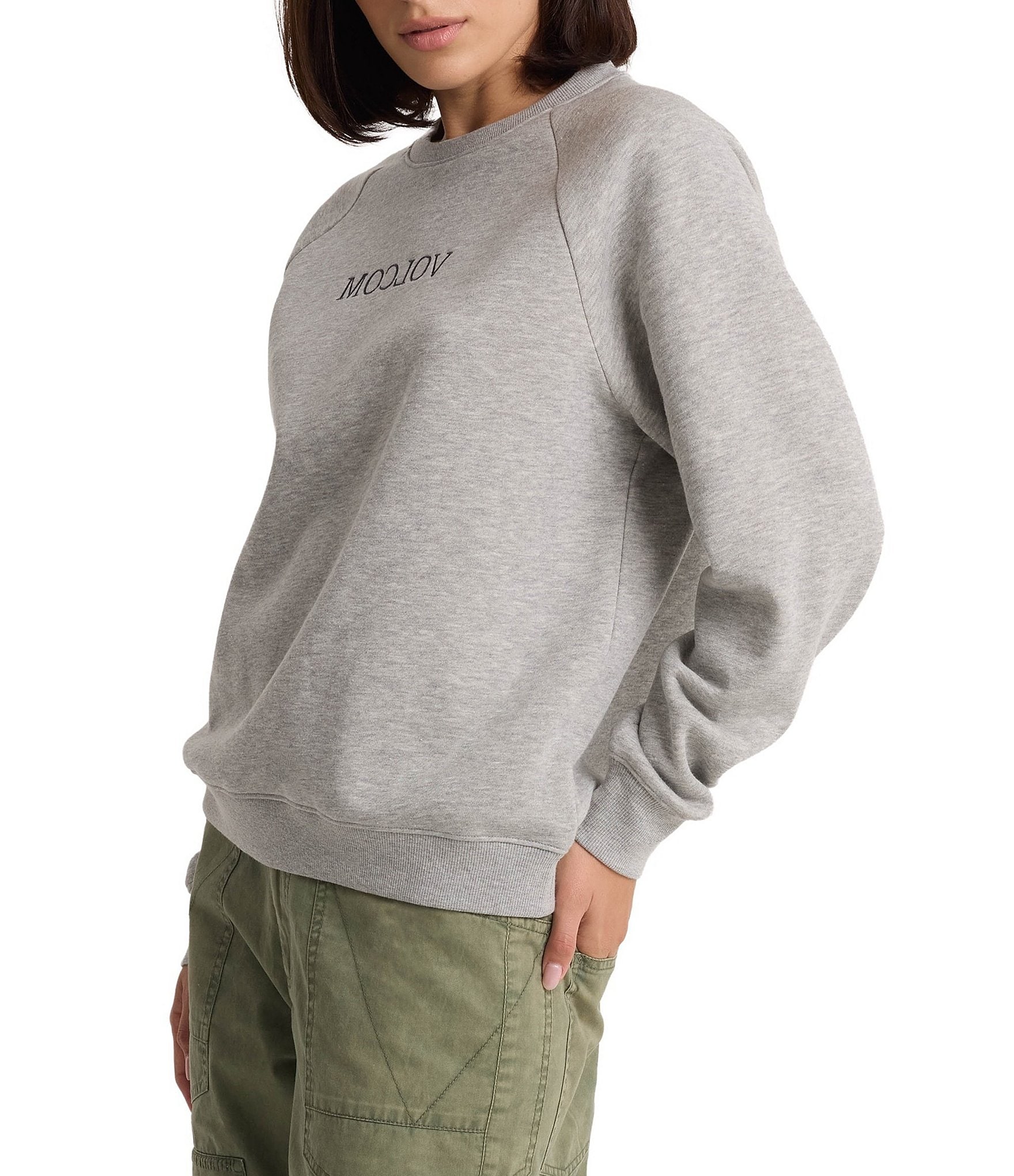 Volcom Stone Magic Long Sleeve Fleece Sweatshirt