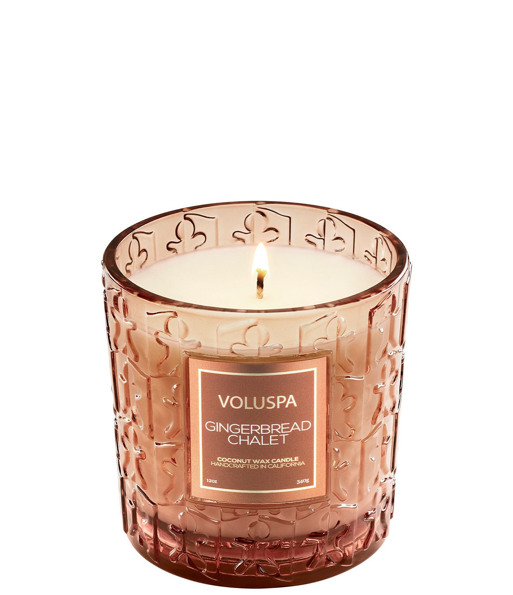 Voluspa Gingerbread Chalet Luxe Classic Candle, 12 oz.