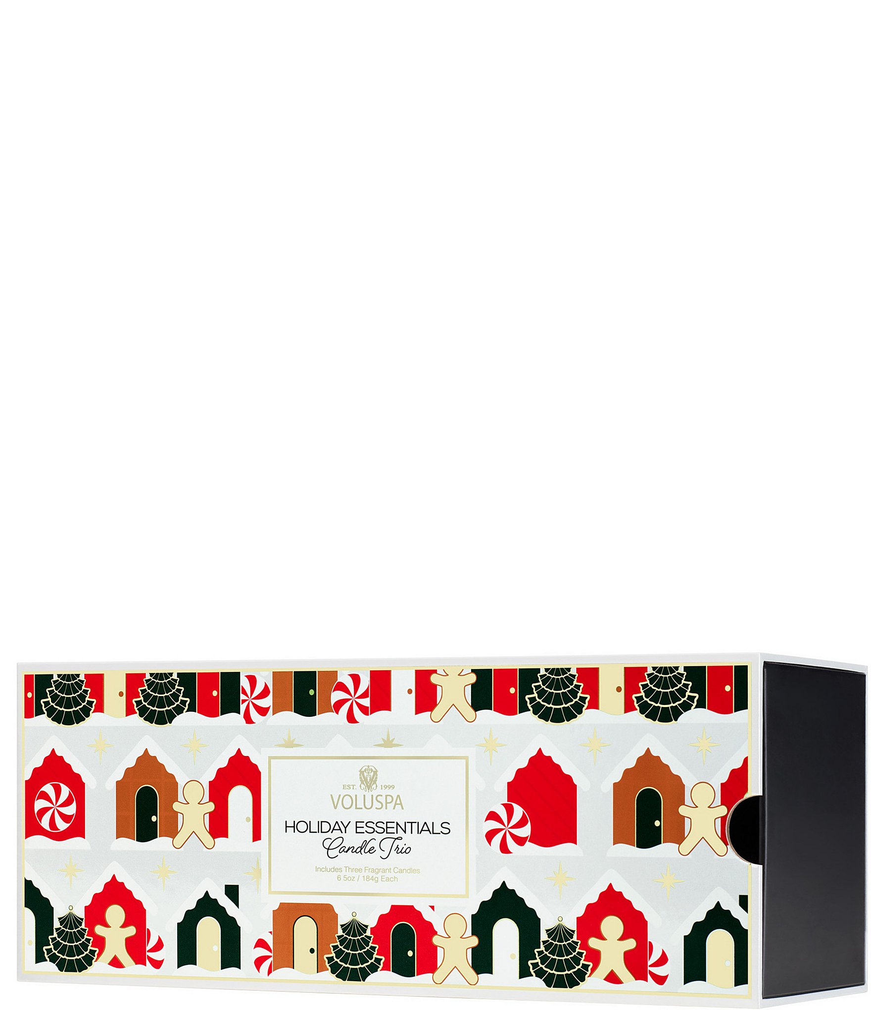 Voluspa Holiday Essentials Candle Assorted Gift Set Trio