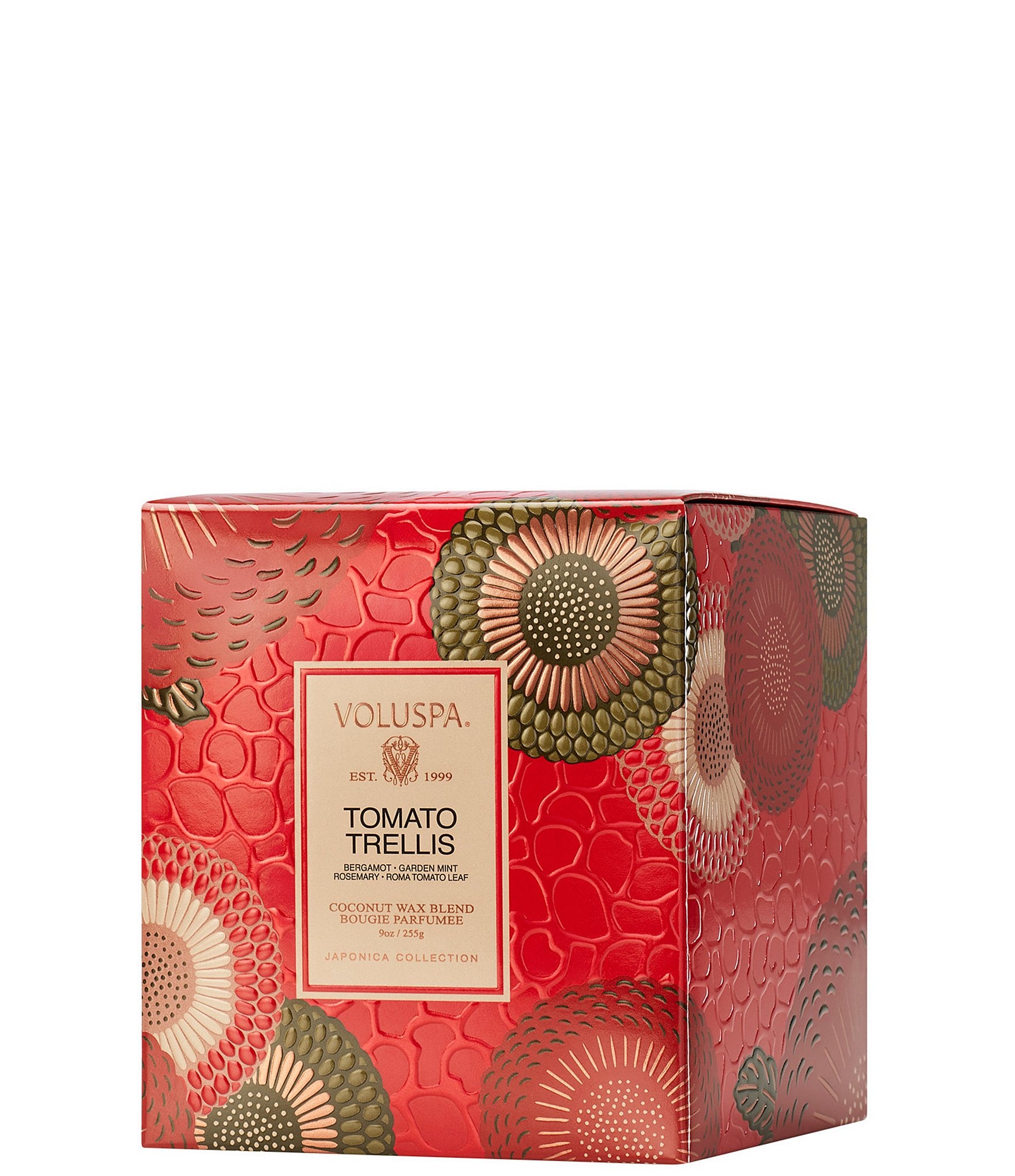 Voluspa Japonica Collection Tomato Trellis Classic Candle, 9-oz.