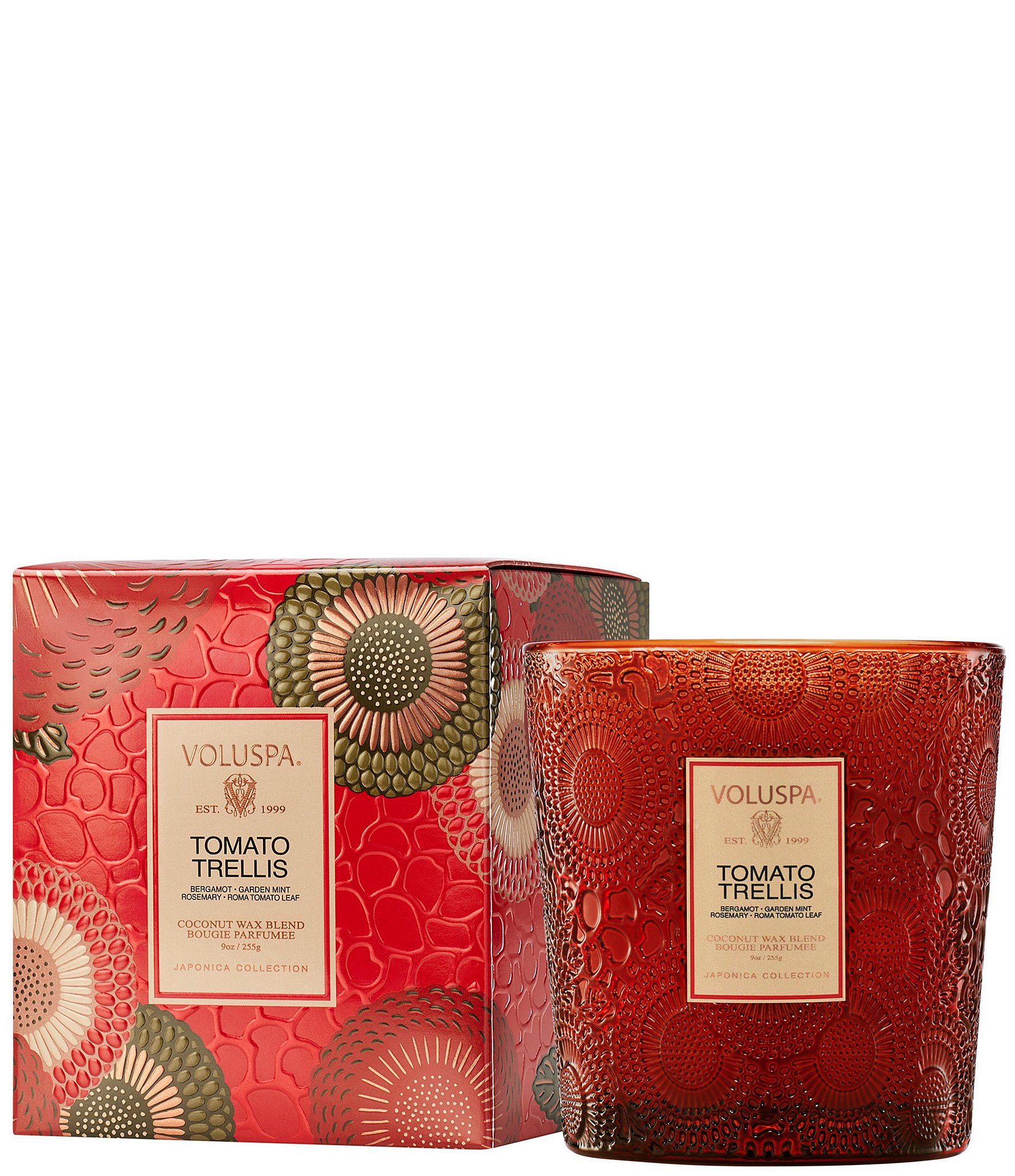 Voluspa Japonica Collection Tomato Trellis Classic Candle, 9-oz.