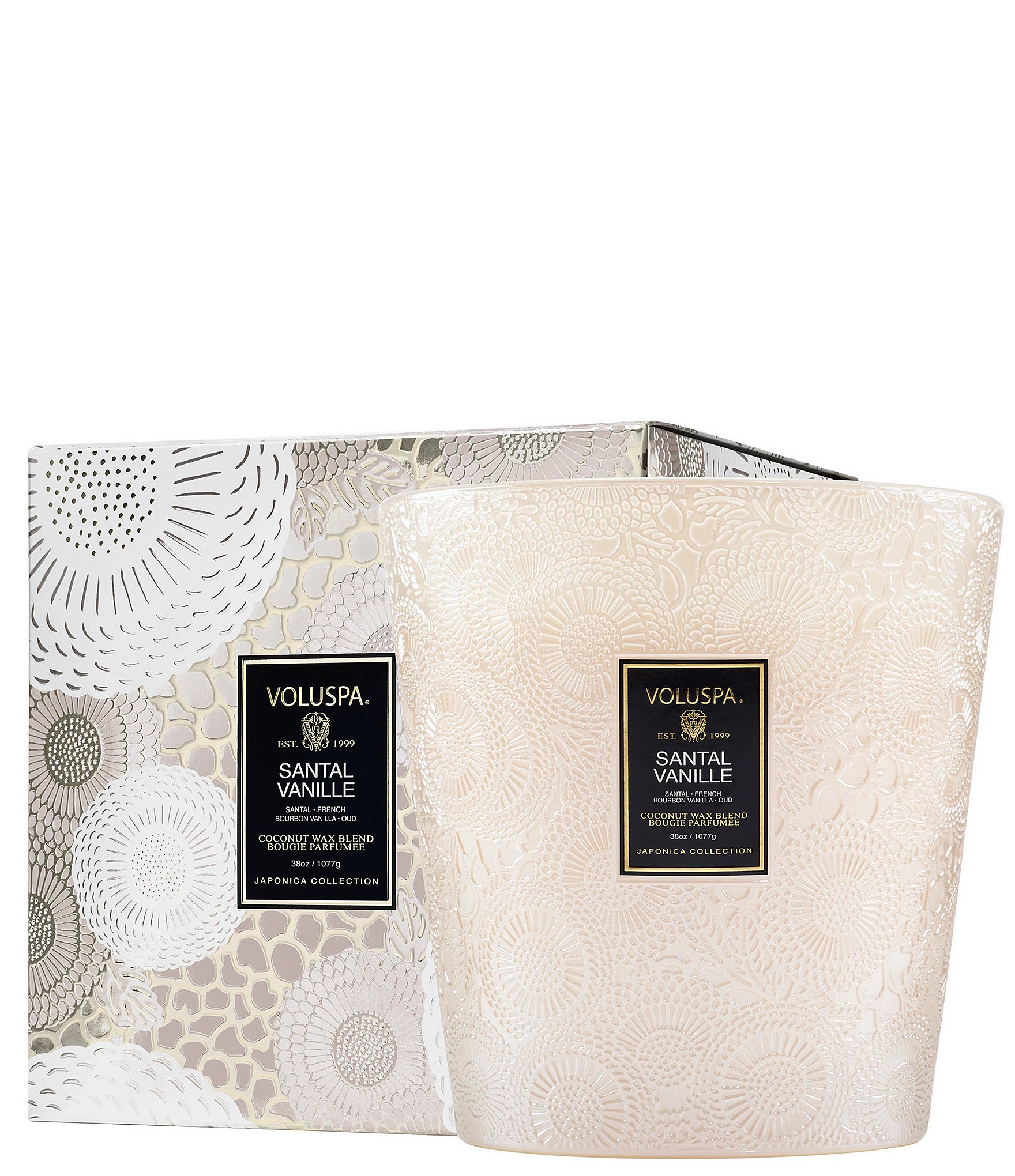 Voluspa Santal Vanille 3-Wick Hearth Candle
