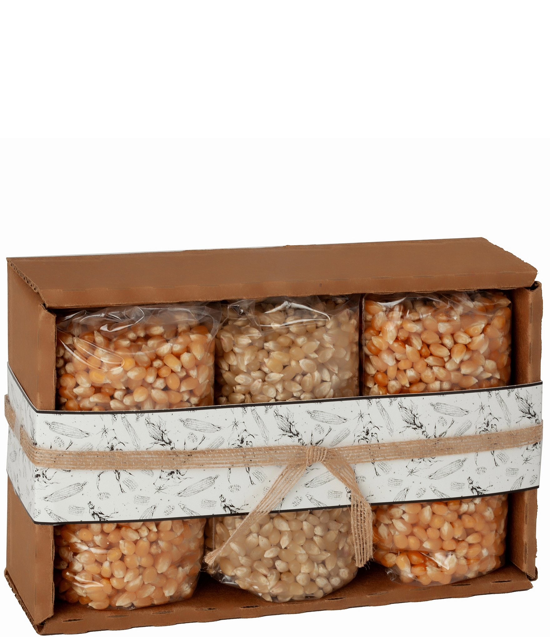 Wabash Valley Farms Classic Old-Time Farmers Favorite Popcorn Gift Set with Whirley Pop Popcorn Maker