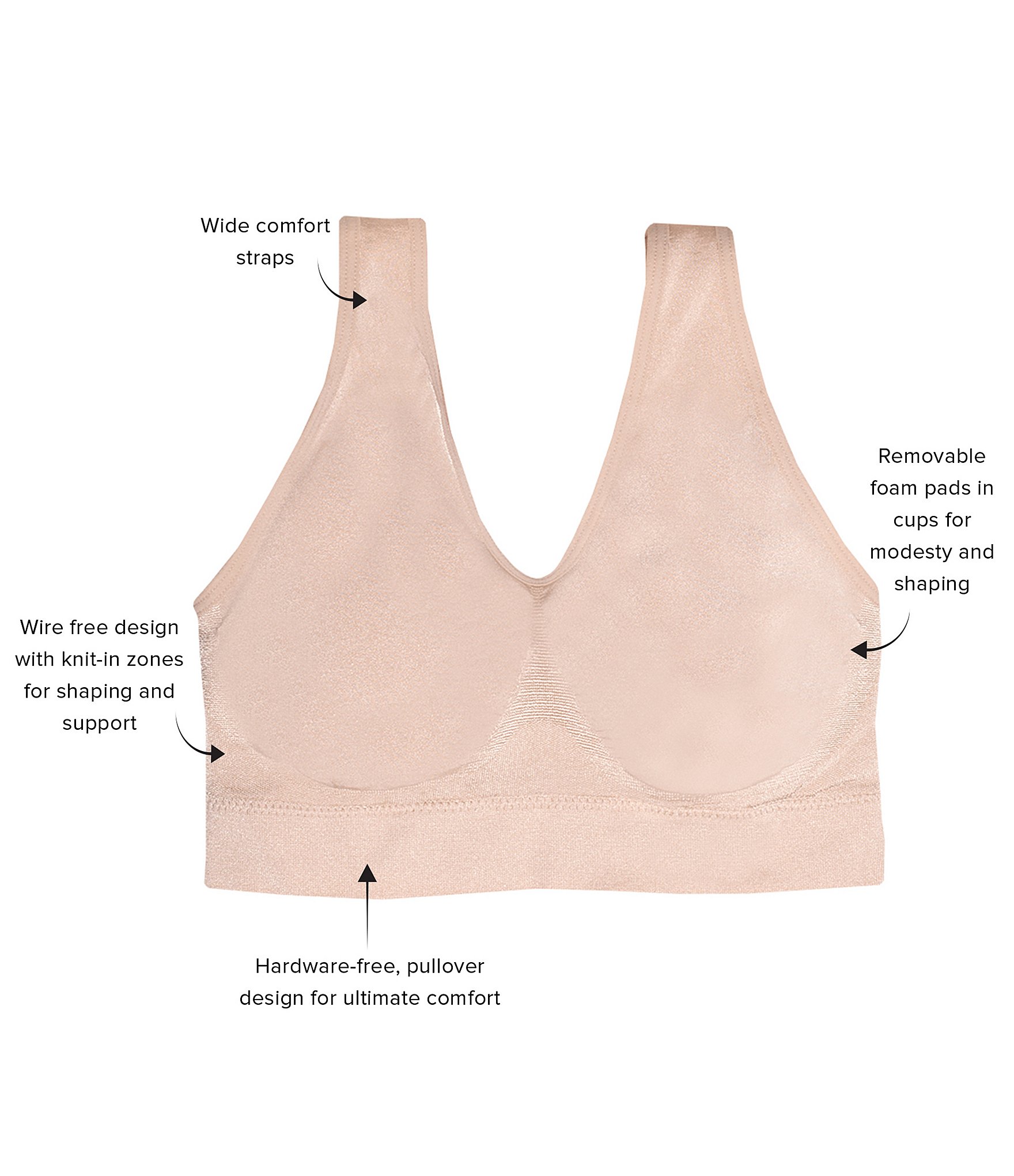 Wacoal B-Smooth® Wire Free Seamless Bralette