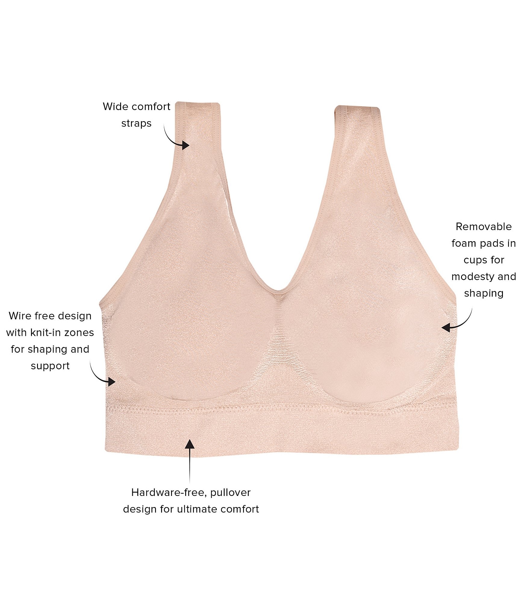 Wacoal B-Smooth® Wire Free Seamless Bralette