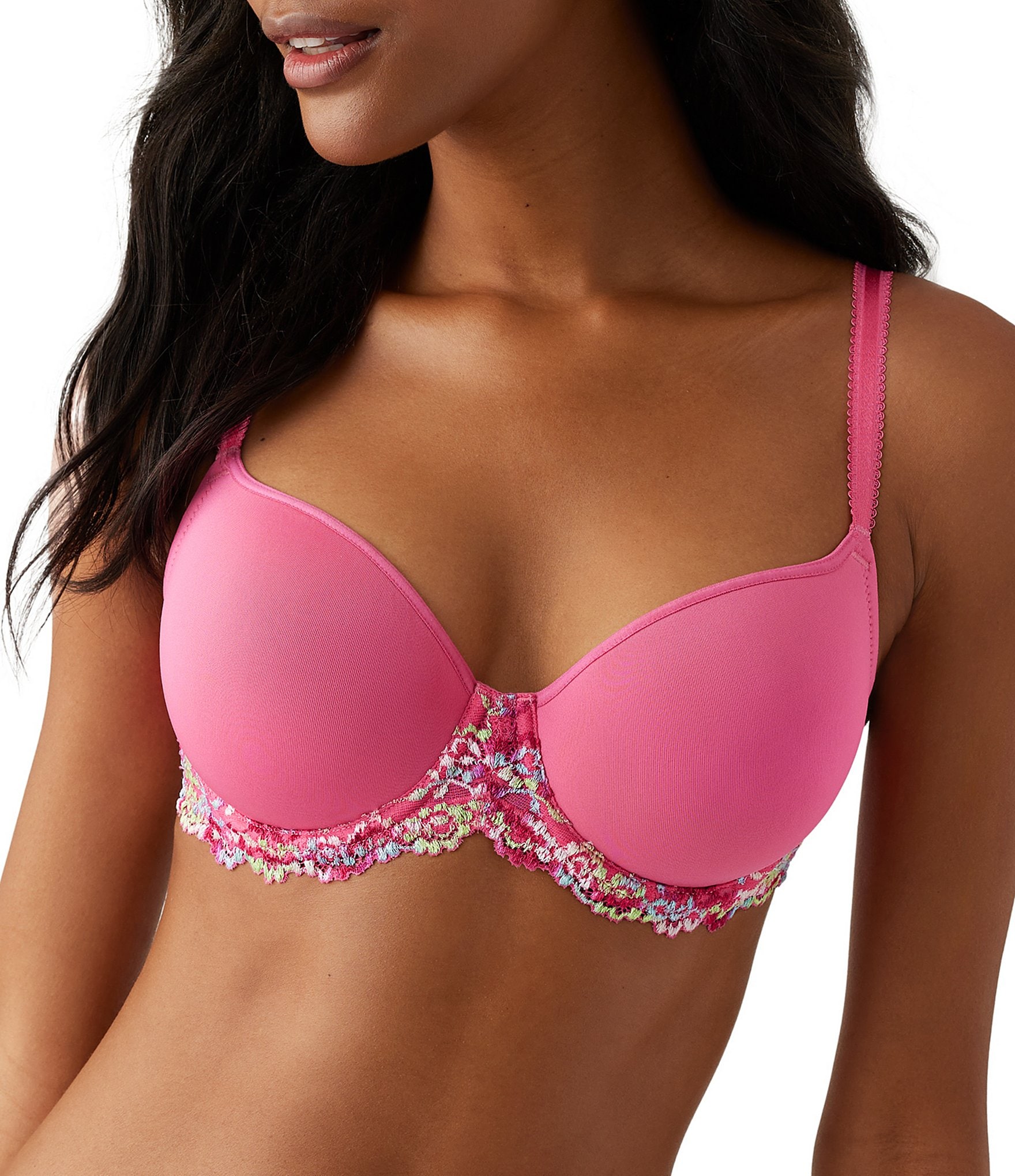 Size 36C/34D - Hot Pink Lace Bra