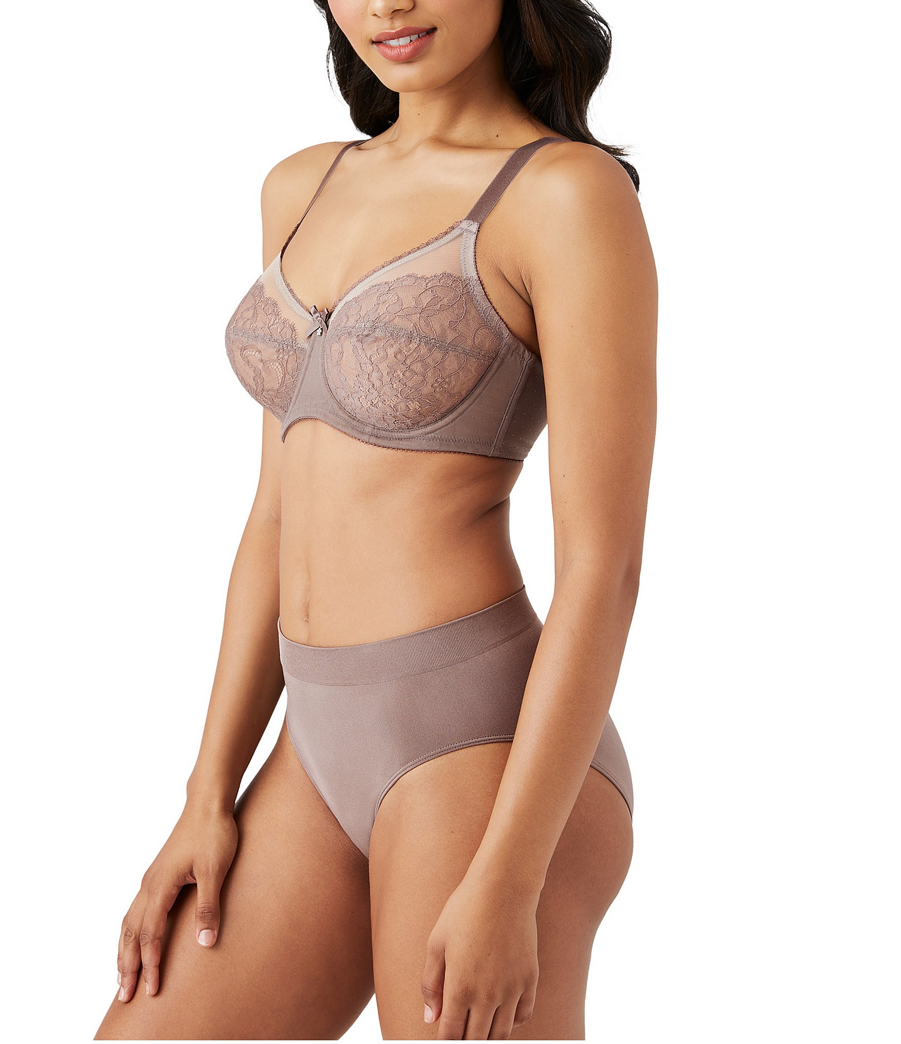 Wacoal Retro Chic Full Figure Underwire Lace Bra