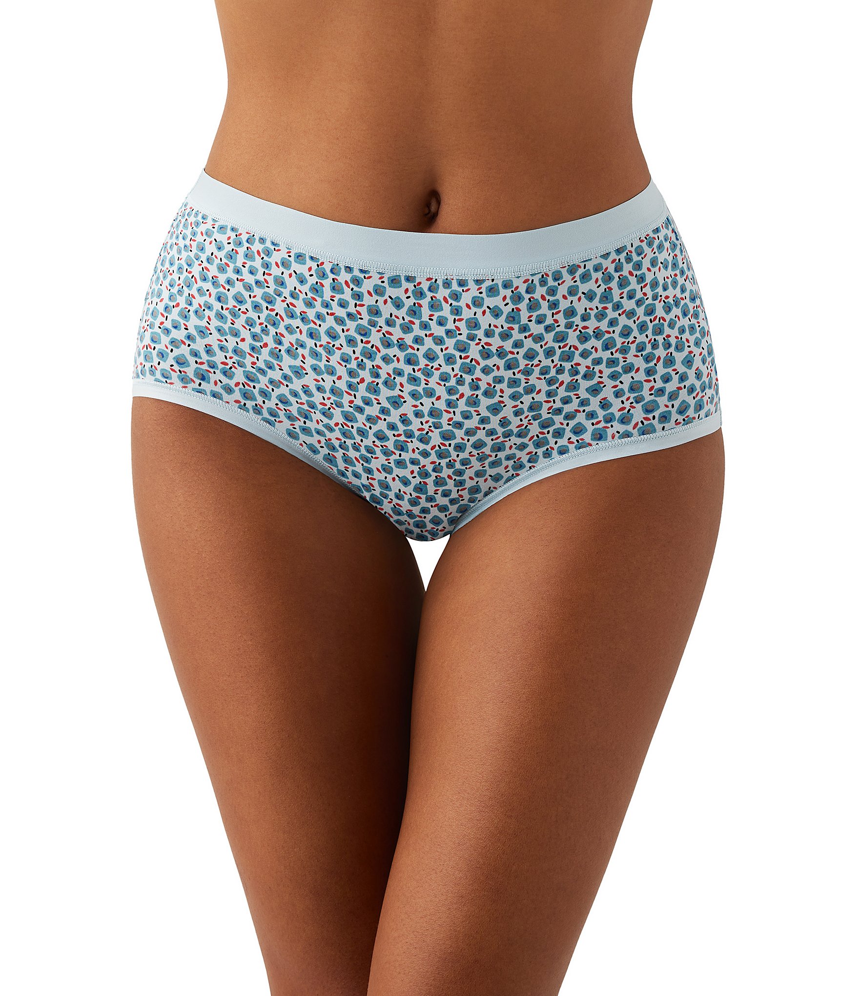 Wacoal Understated Cotton Geo Dot Brief Panty