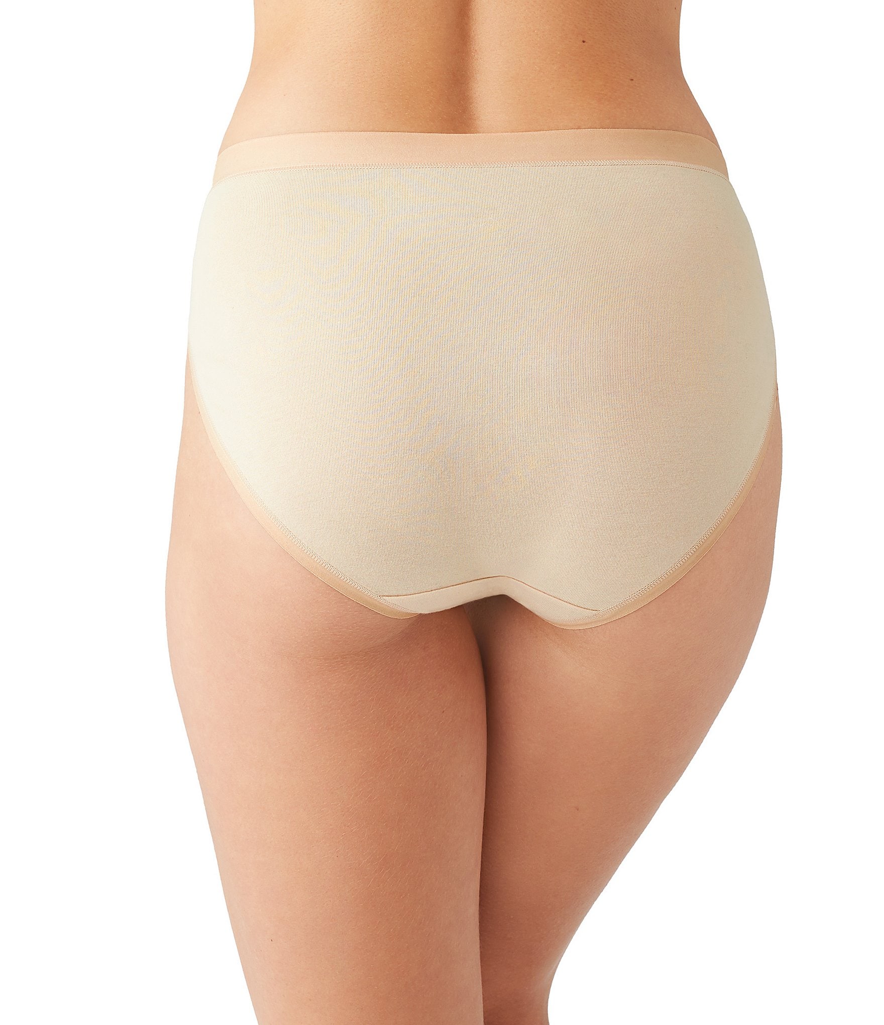 Wacoal Understated Ultra Thin Cotton High Cut Panty