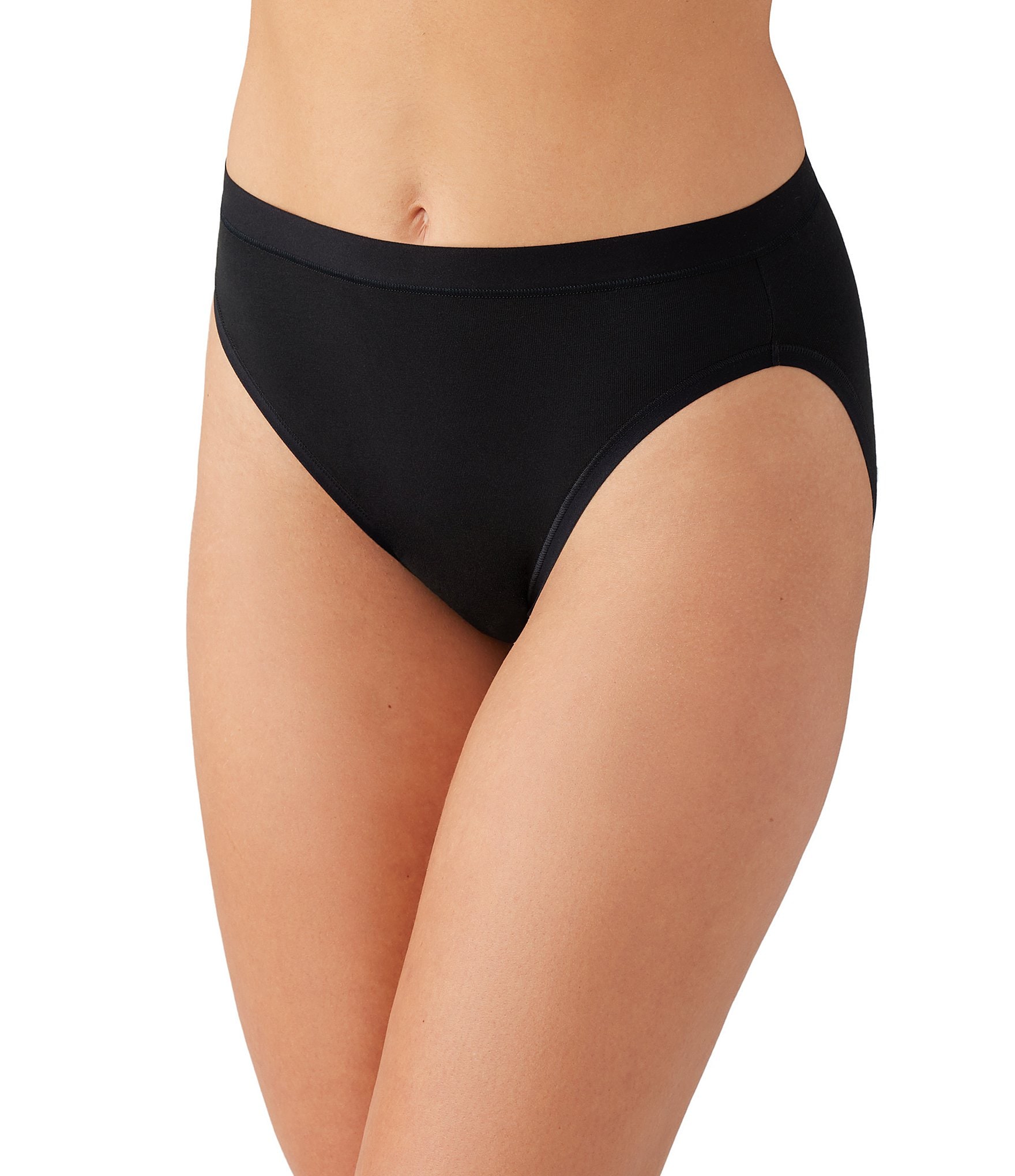 Wacoal Understated Ultra Thin Cotton High Cut Panty