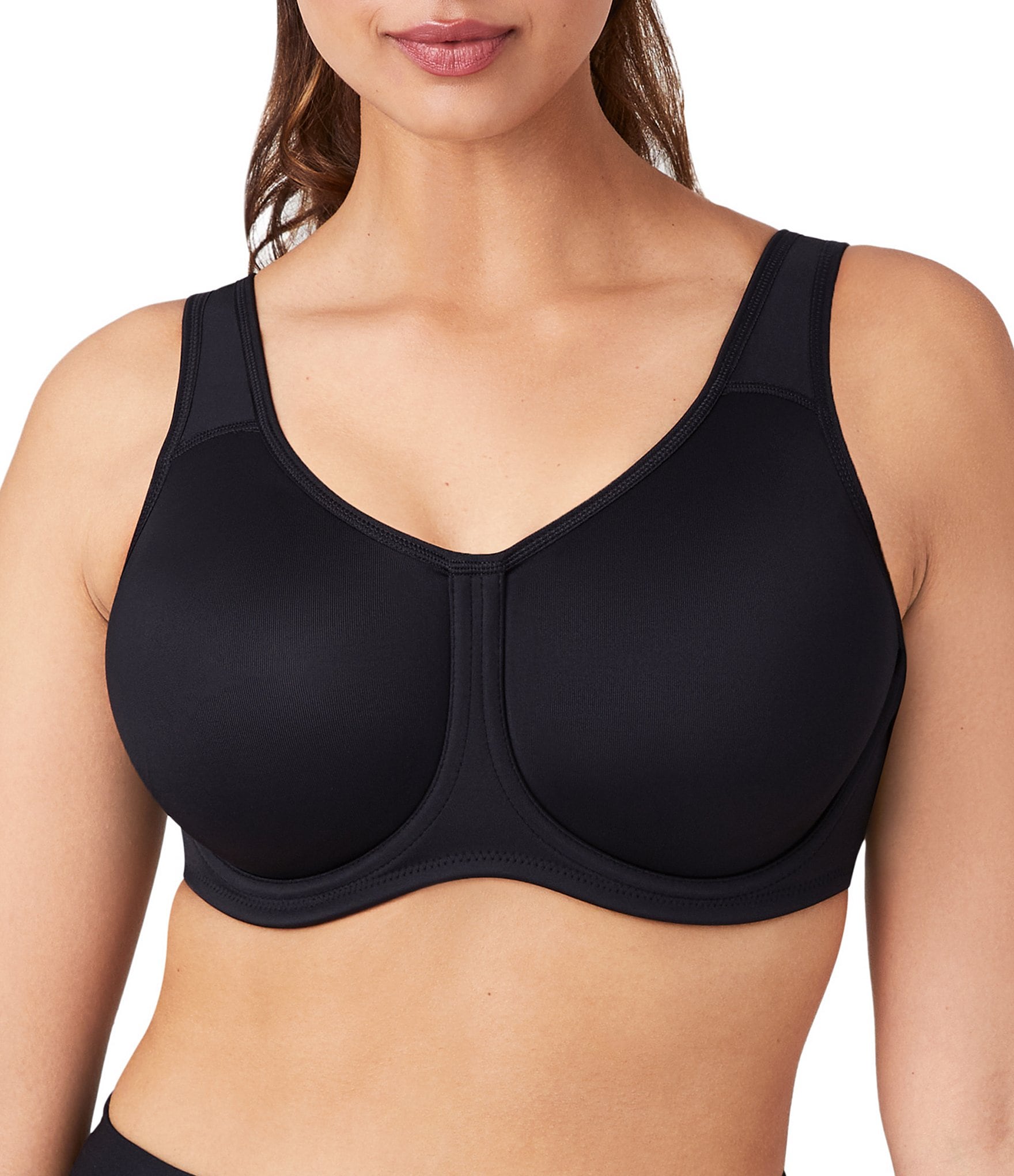 Le Mystere High-Impact Mesh Panel Full-Busted Contour Wire Convertible  U-Back to Racerback Sports Bra, Dillard's