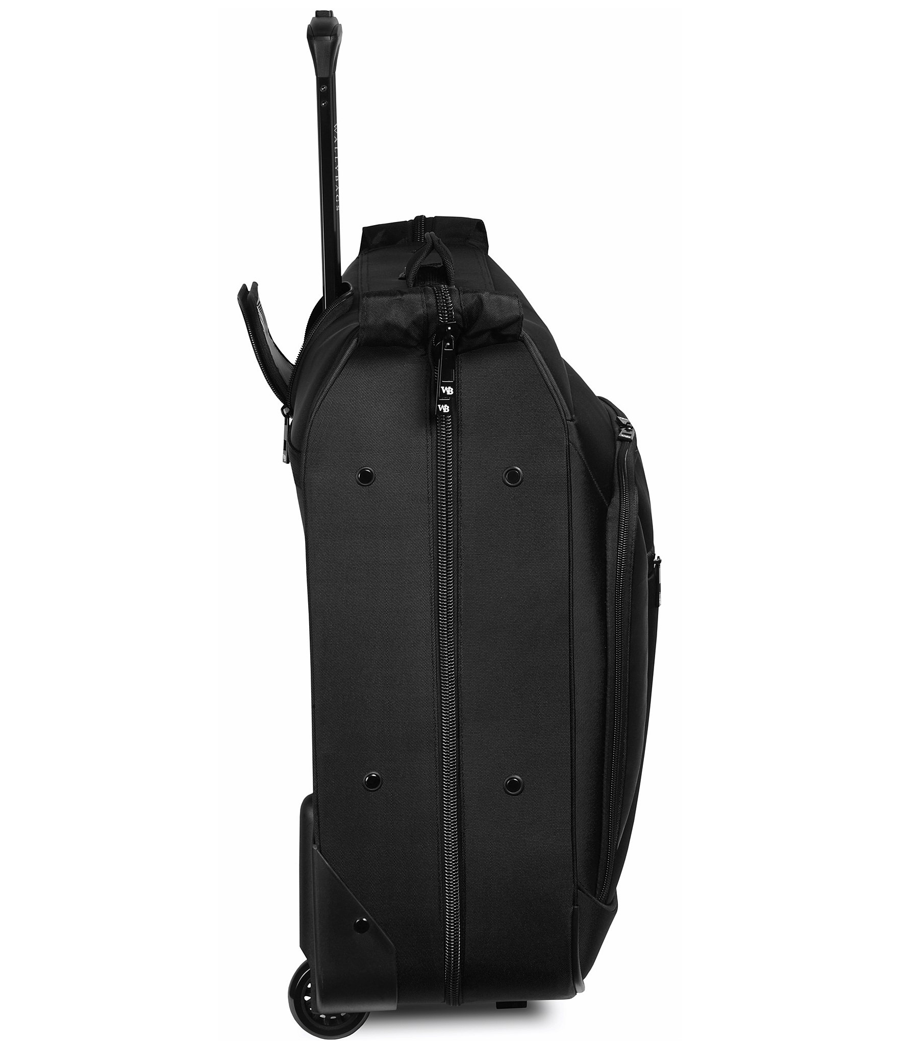 Wally Bags 45#double; Premium Rolling Garment Bag with Multiple Pockets