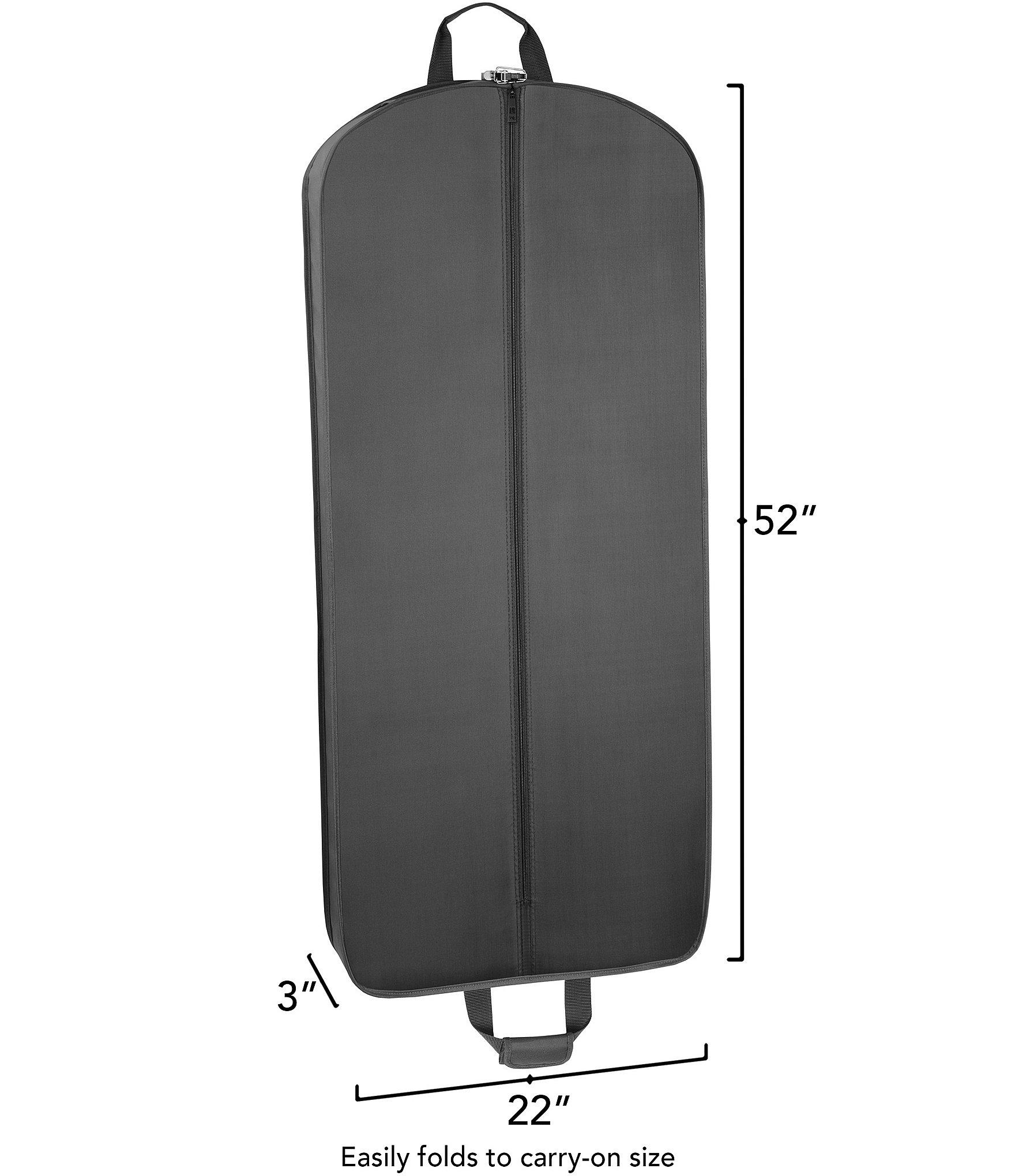 Wally Bags -inch Garment Bag with Accessory Pockets