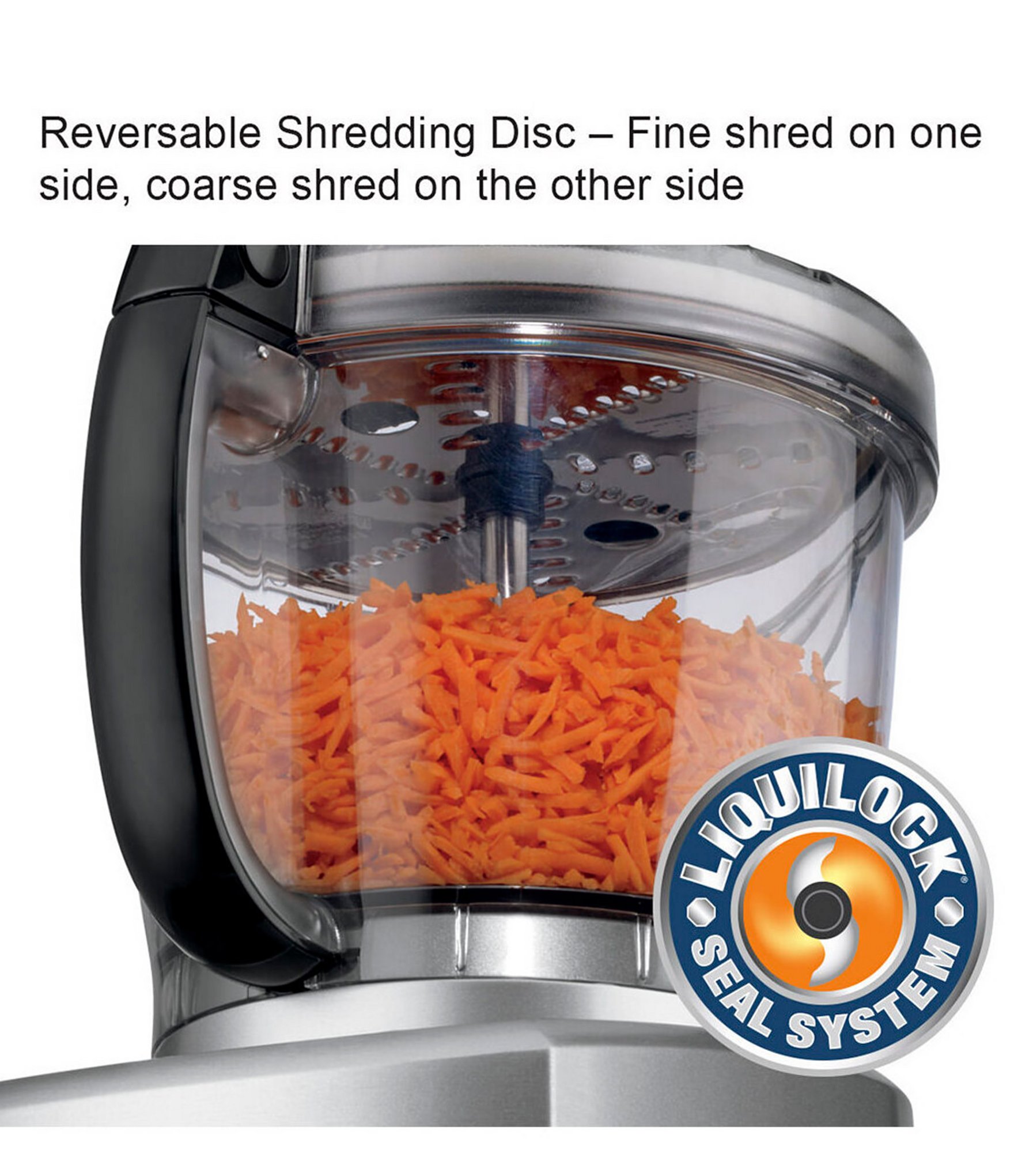 Waring Commercial Combination Continuous Feed Food Processor with 4-Quart Bowl