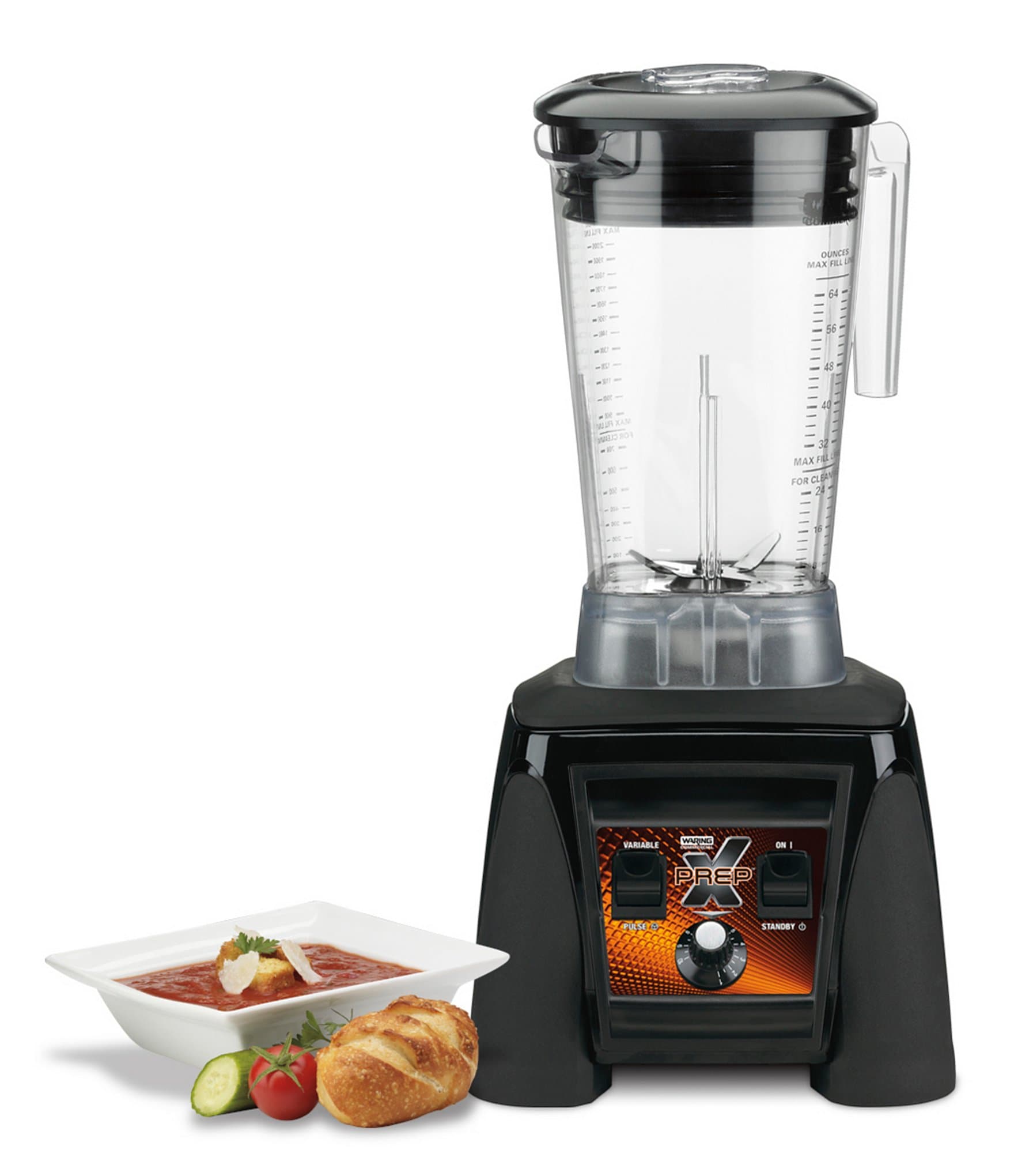 Waring Commercial XPREP® Hi-Power Variable-Speed Food Blender with 64 oz. Copolyester Container