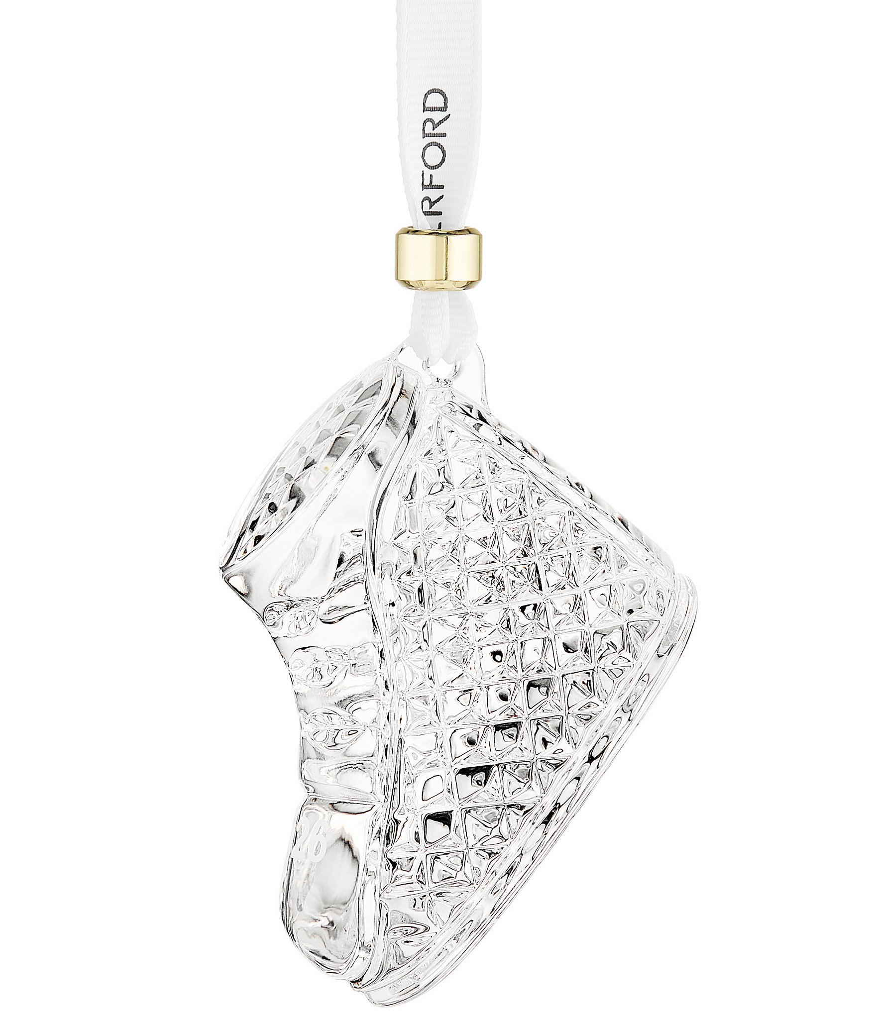 Waterford Annual 2026 Baby's First Boot Crystal Ornament