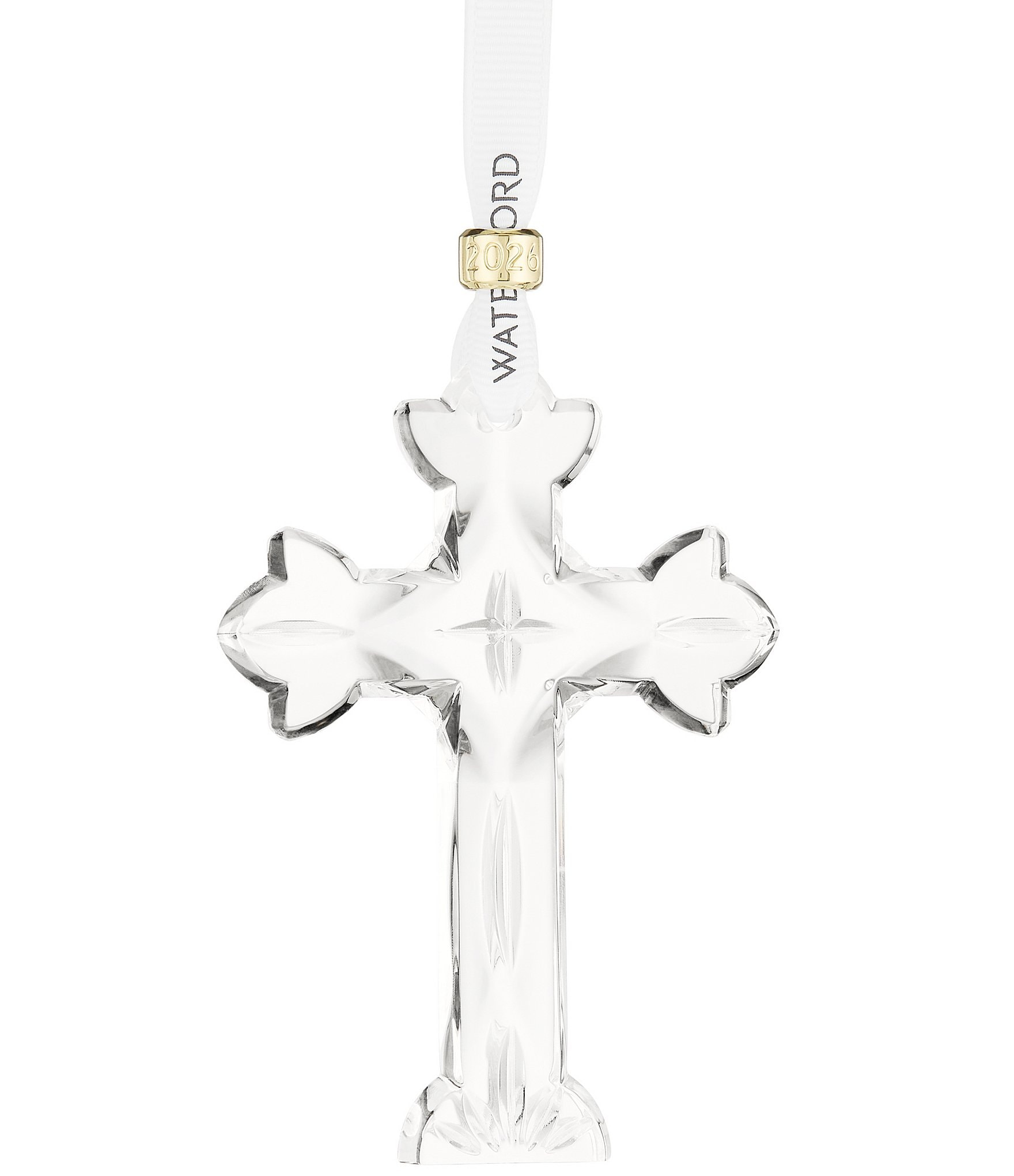 Waterford Annual 2026 Crystal Cross Ornament