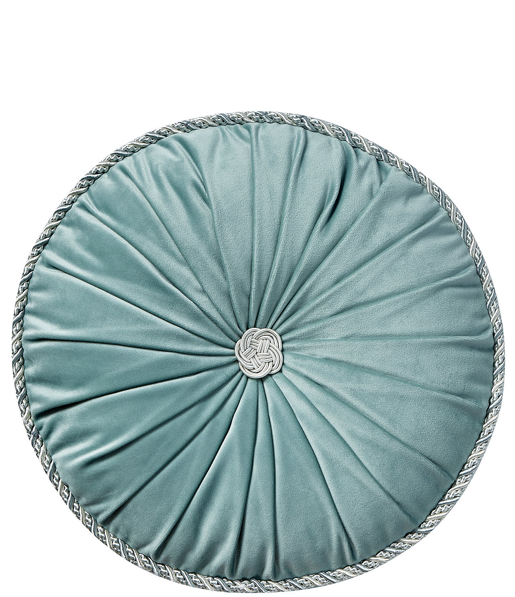 Velvet tufted outlet pillow