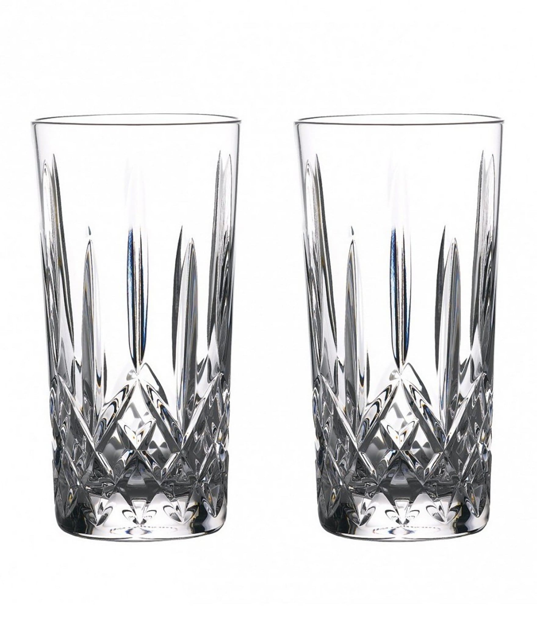 Waterford Crystal Lismore Journeys Gin Highball Glasses Set Of 2