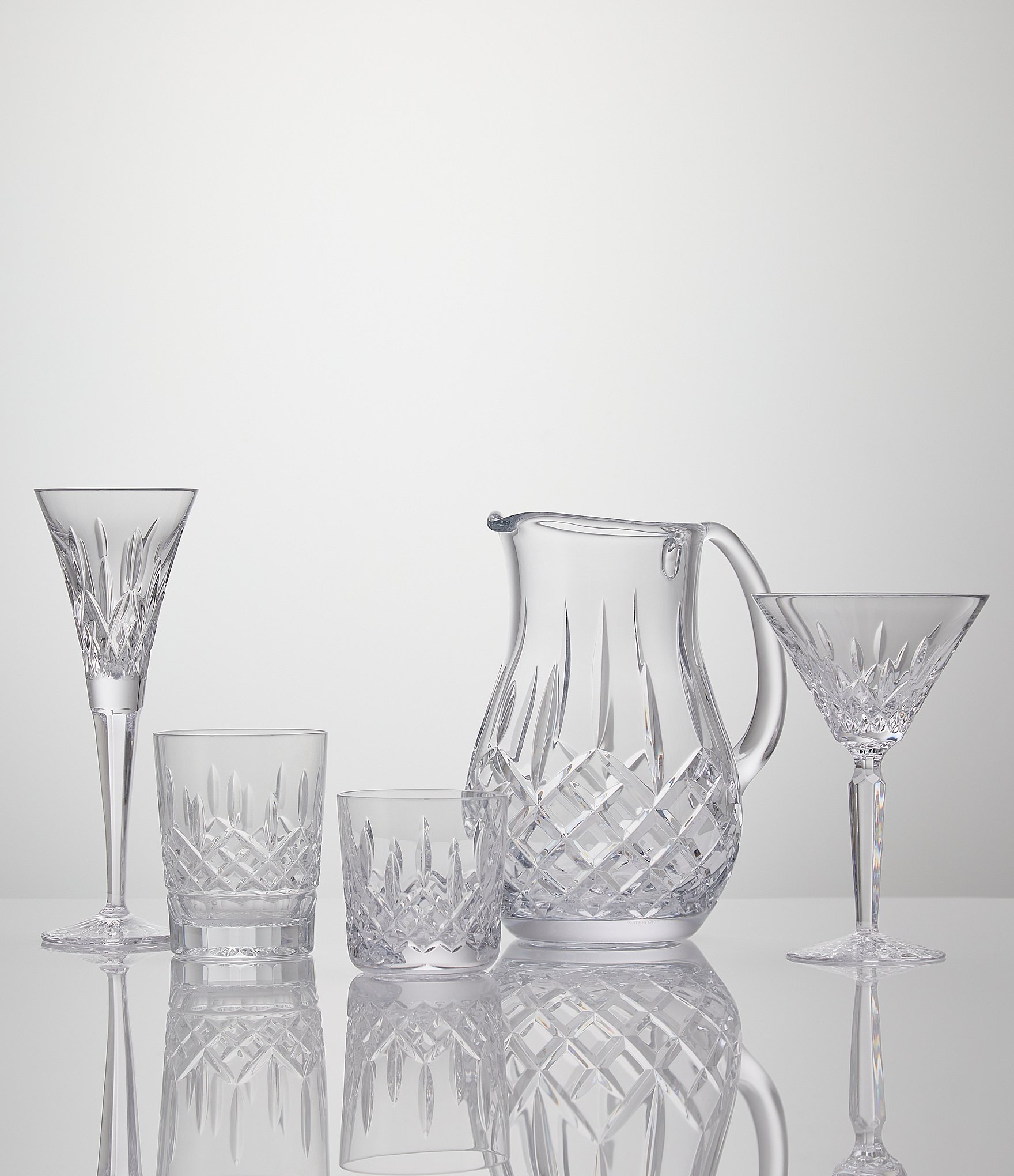 Waterford Lismore Double Old Fashioned Glass 10.5floz, Set of 2