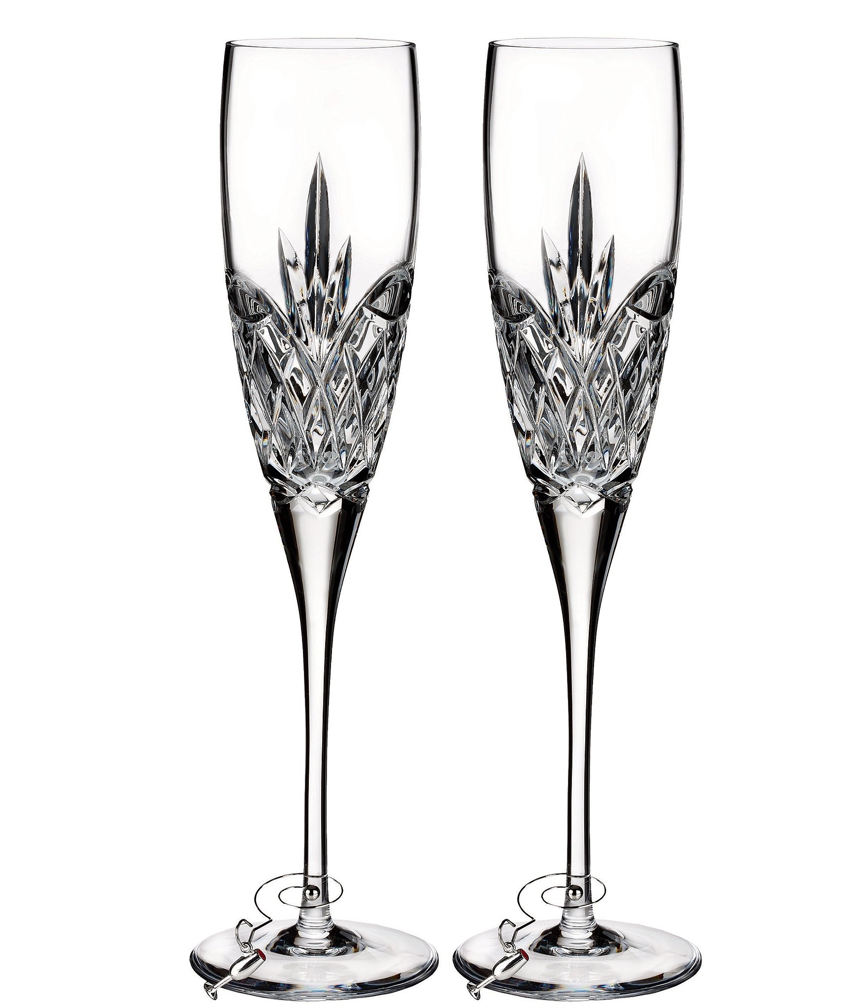 Waterford Wishes Beginnings Flute Pair, 5-Ounce by Waterford