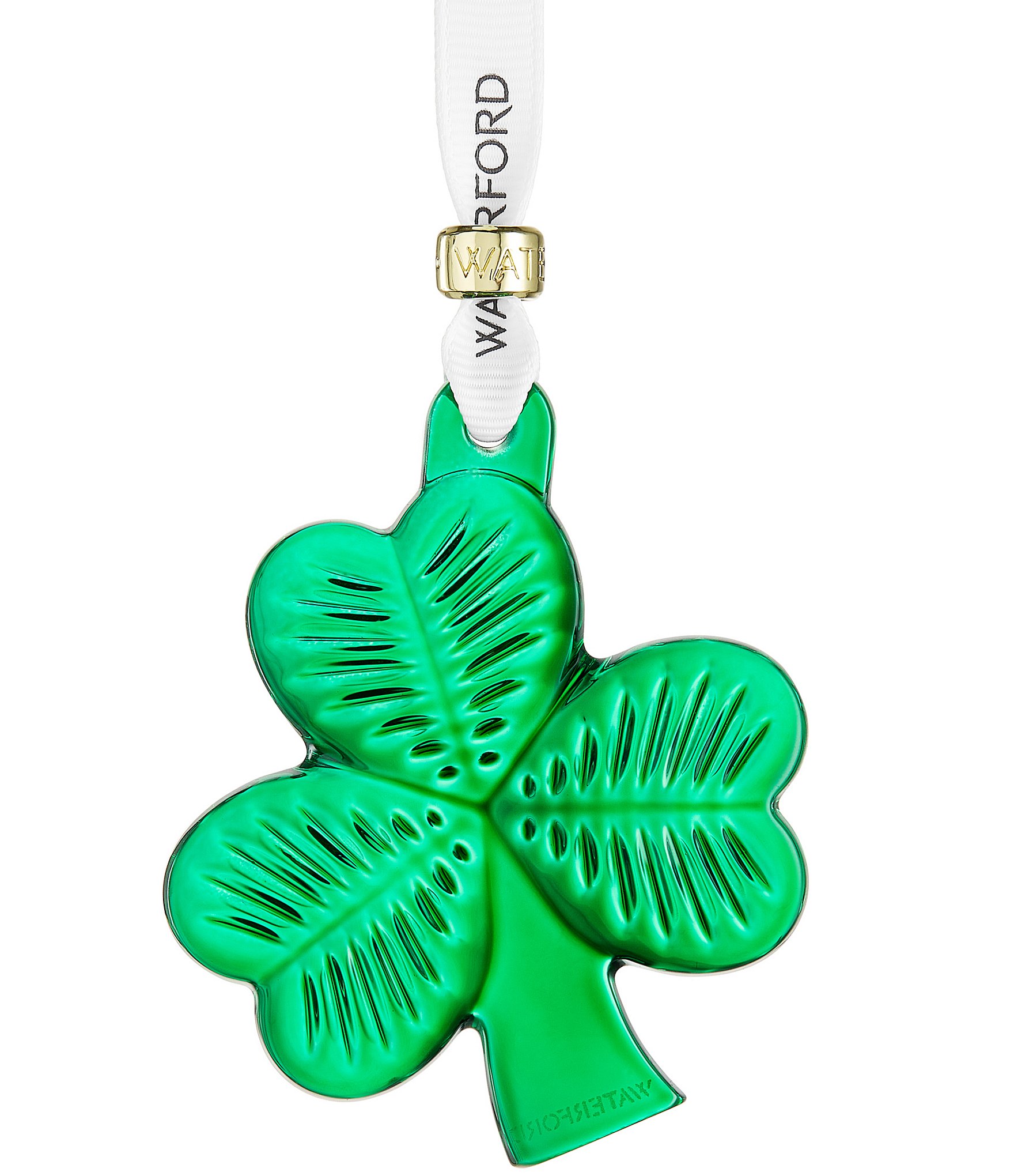 Waterford Mini Shamrock Green Ornament