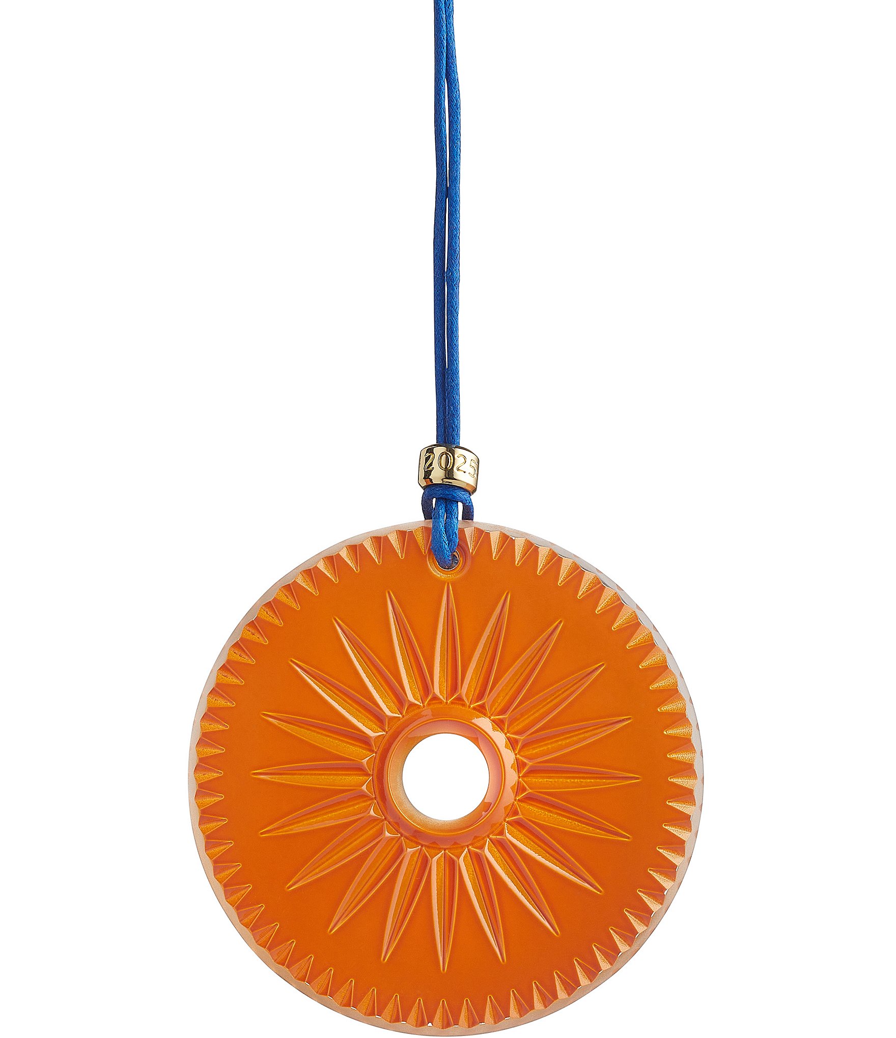 Waterford New Year Disc Firework Orange Ornament 2025 Dillard's