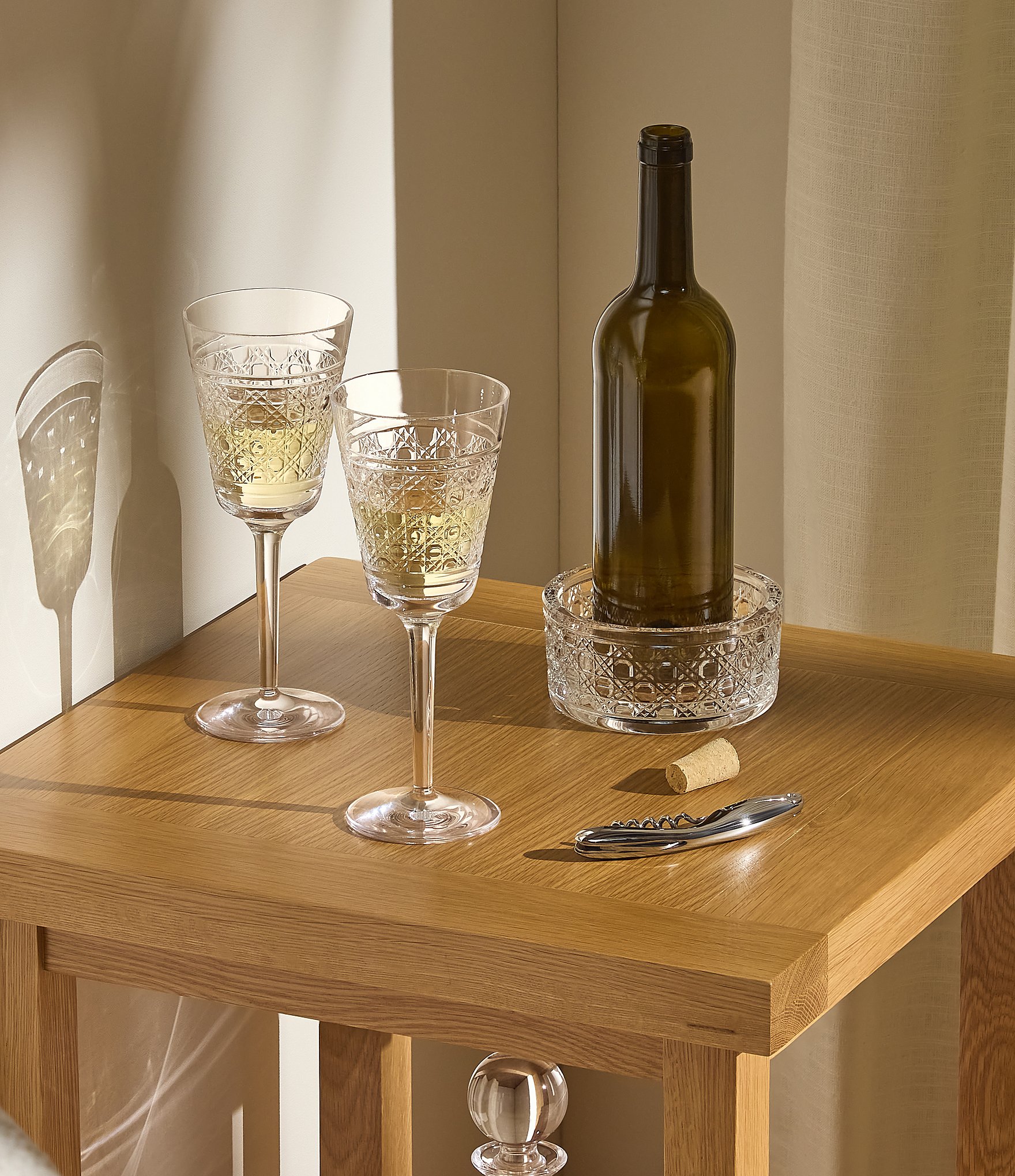 Waterford Opulence Collection Crystal Bottle Coaster