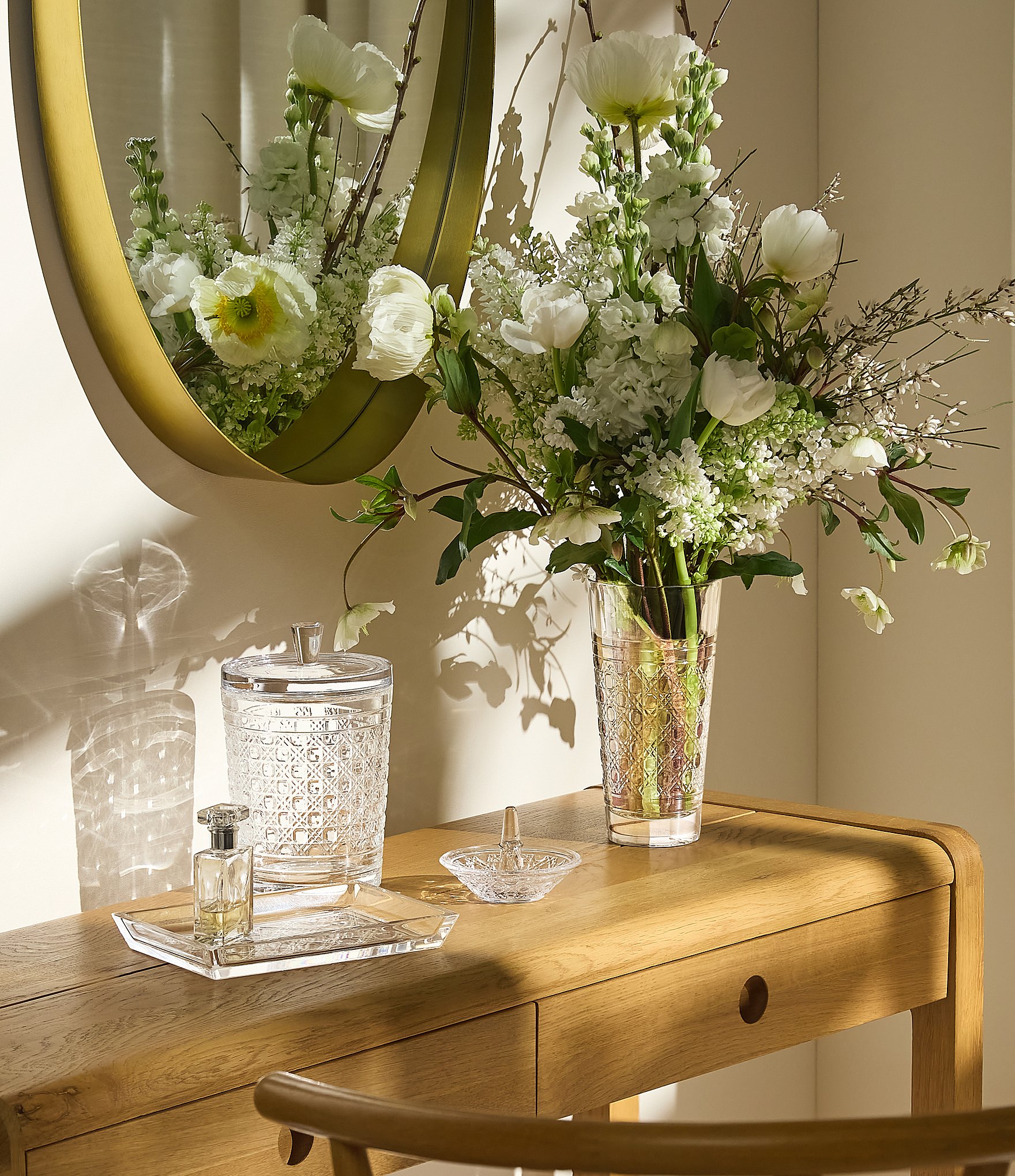 Waterford Opulence Collection Crystal Rectangular Tray