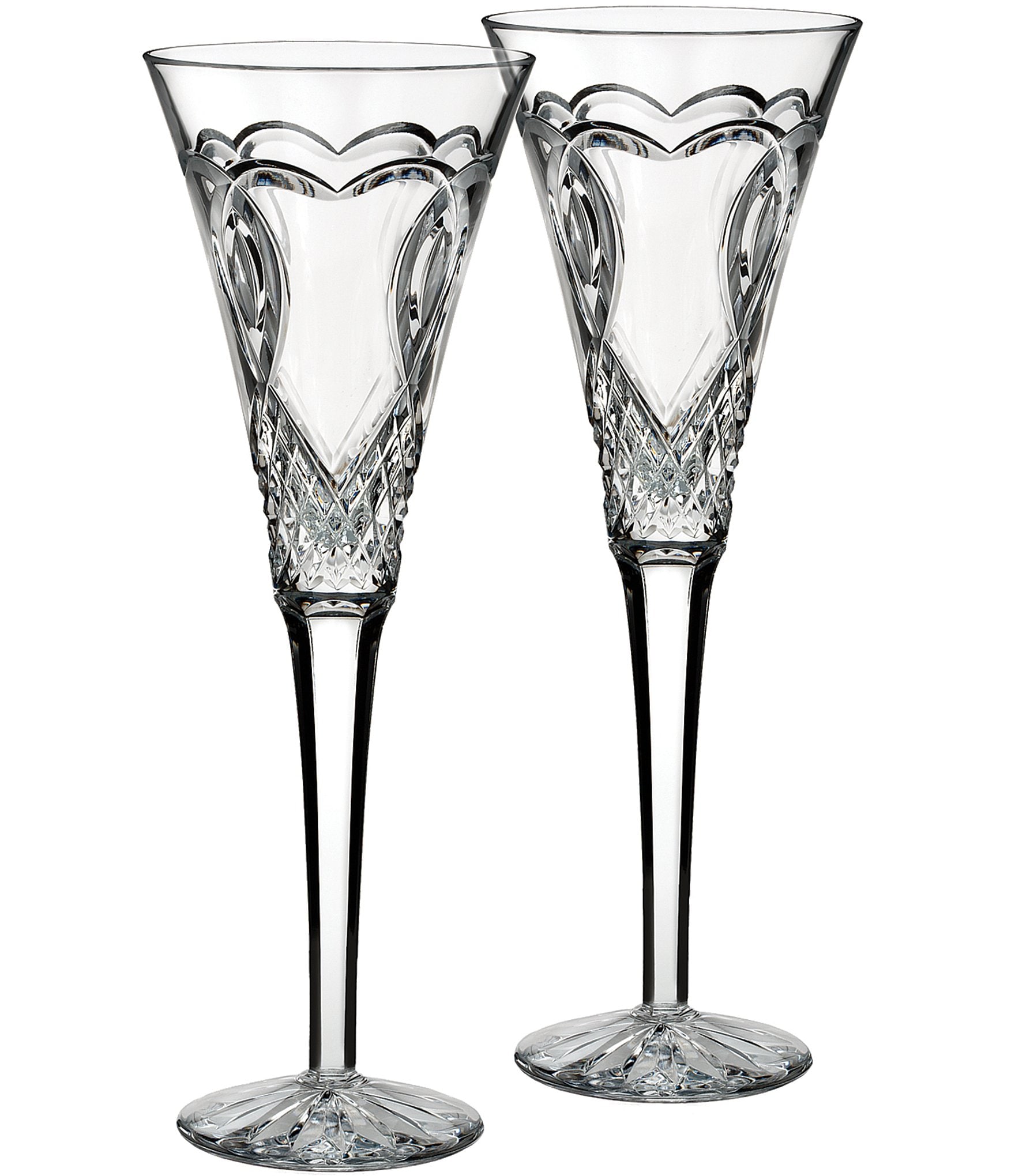 Waterford True Love Champagne Toasting deals Flutes