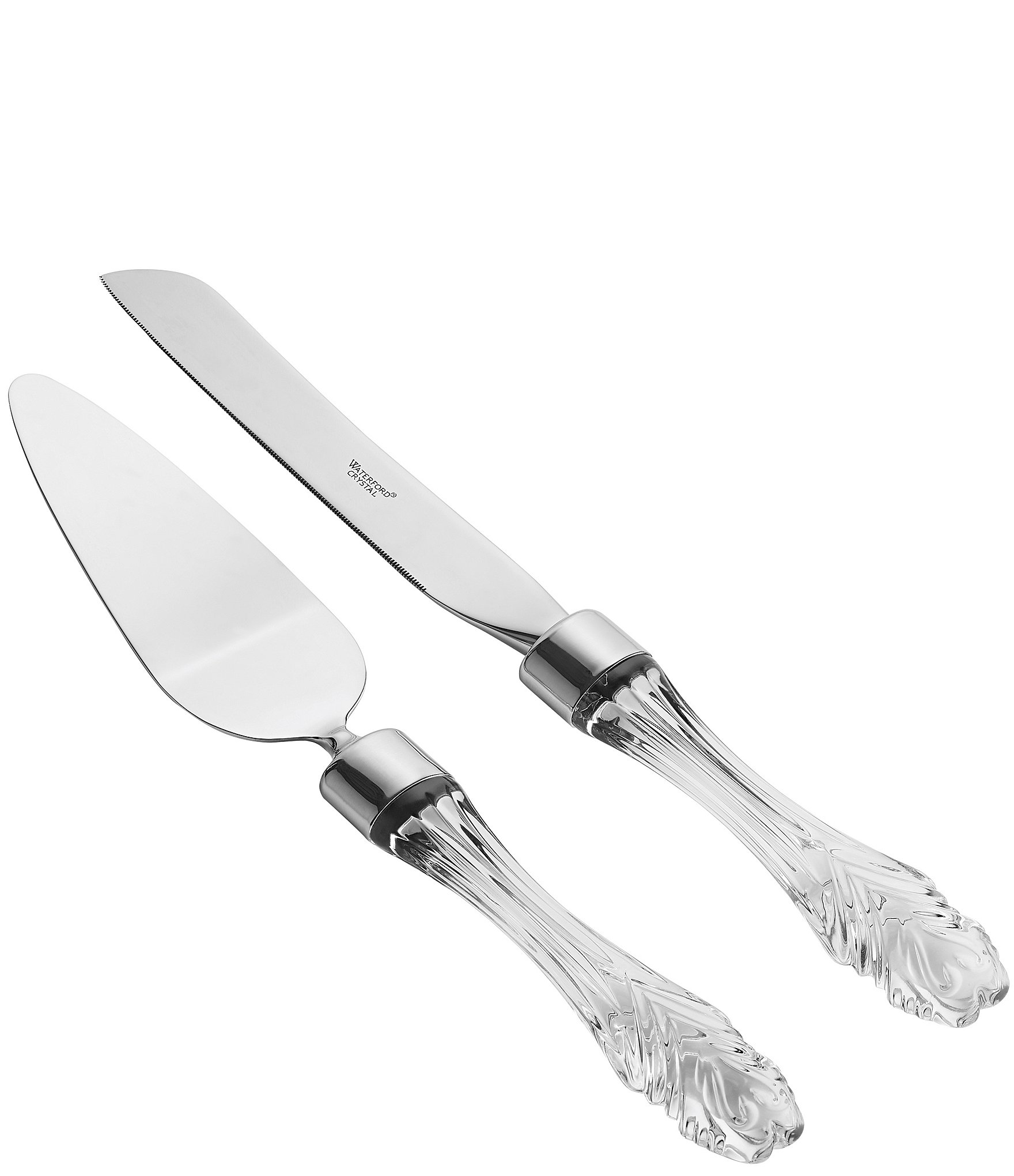 Waterford Wedding Stainless Cake Knife & Server Set | Dillard's