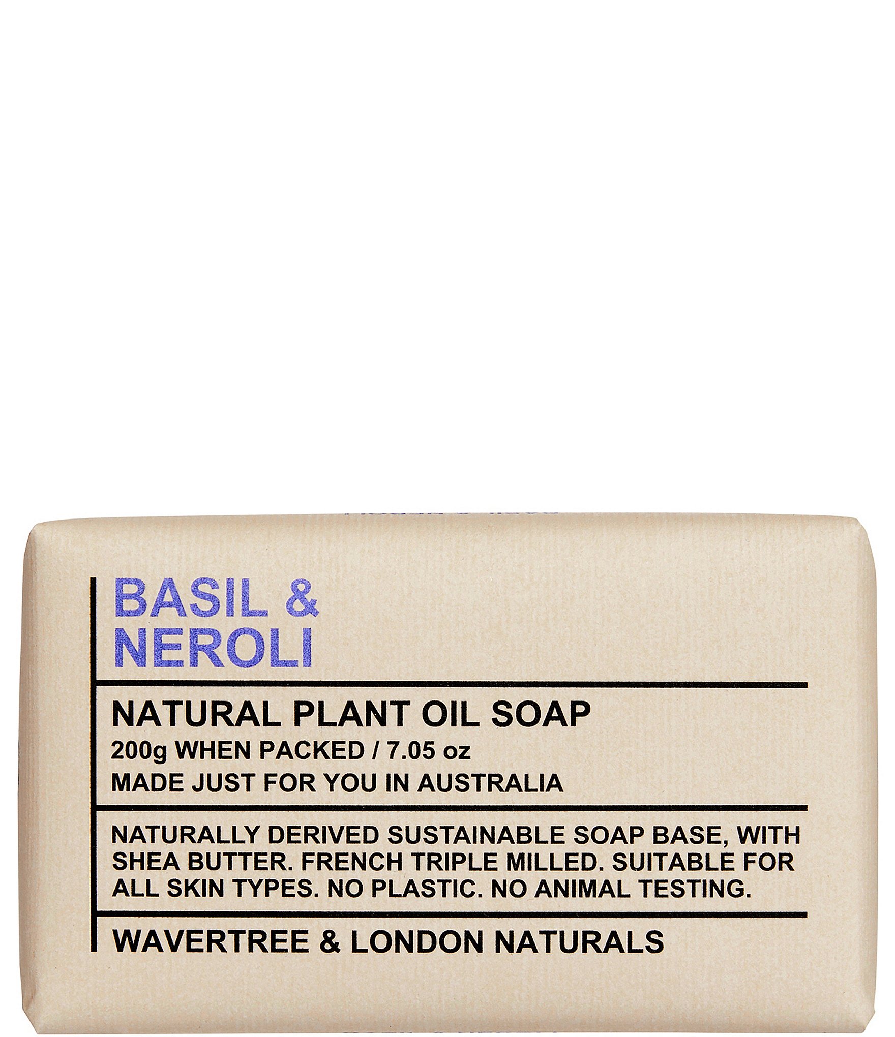 Wavertree & London Basil Neroli Soap