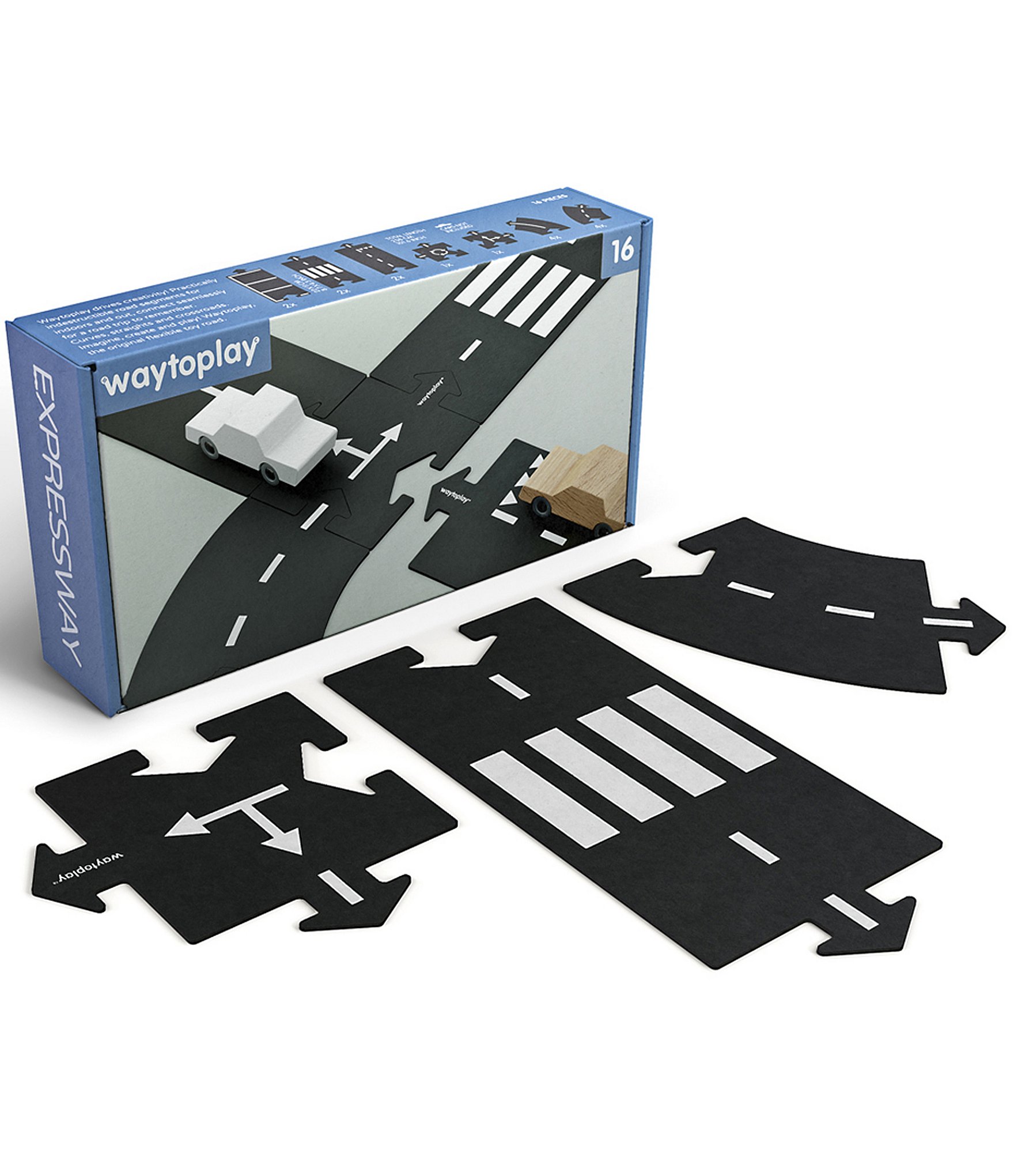 Waytoplay Expressway Road Track 16-Piece Set