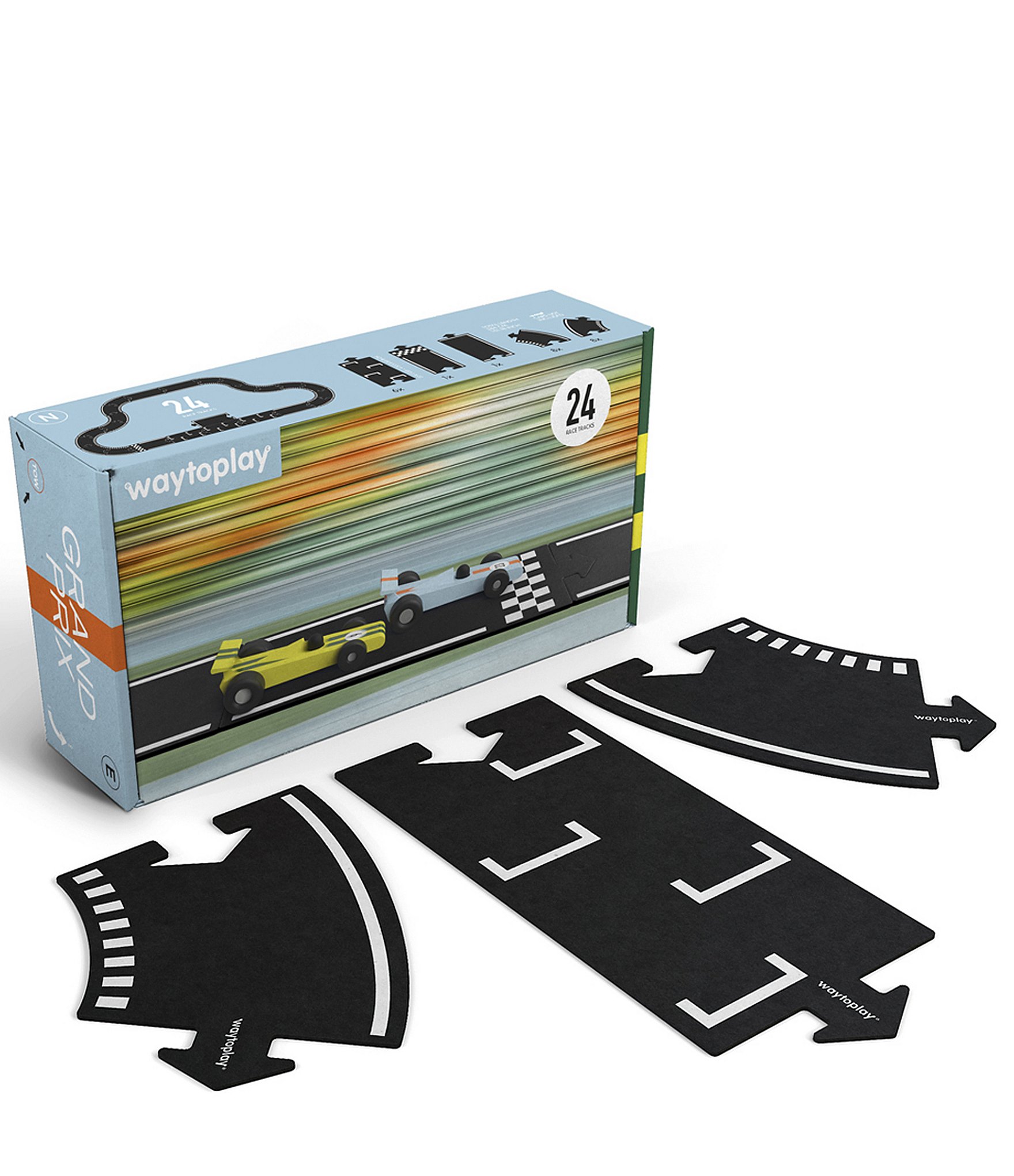 Waytoplay Grand Prix Road Track 24-Piece Set