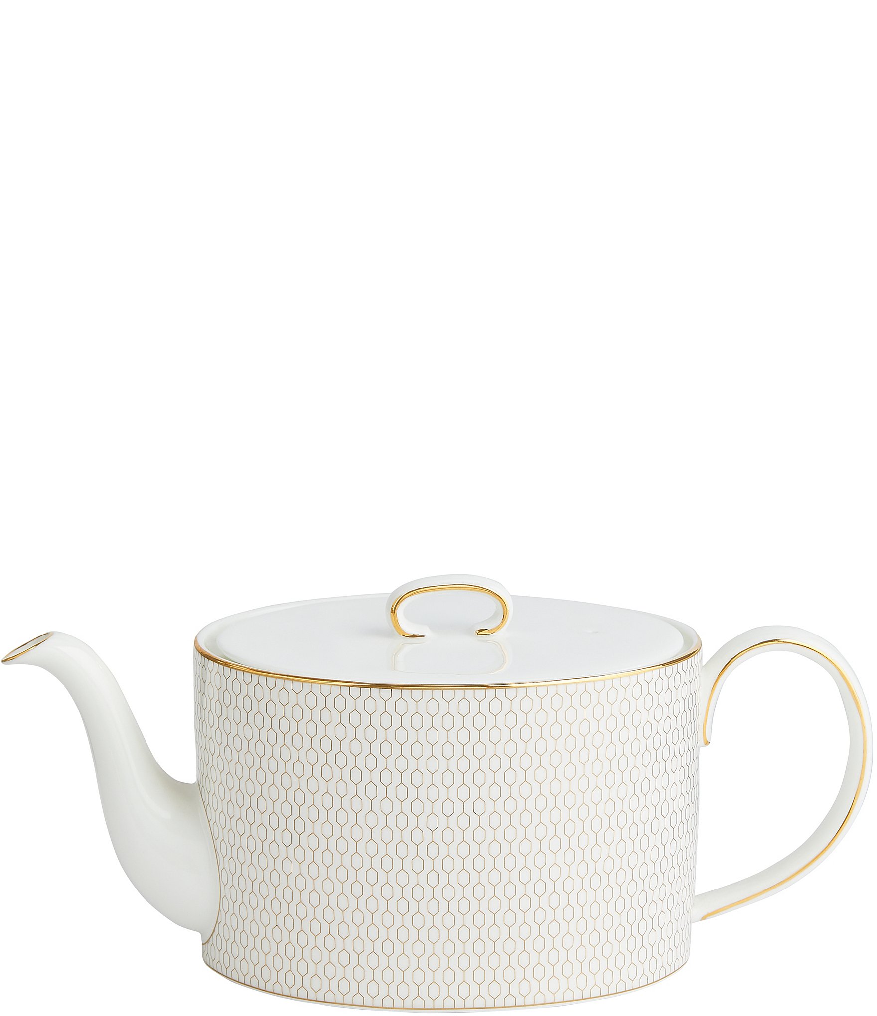 Wedgwood Arris Geometric Bone China Teapot